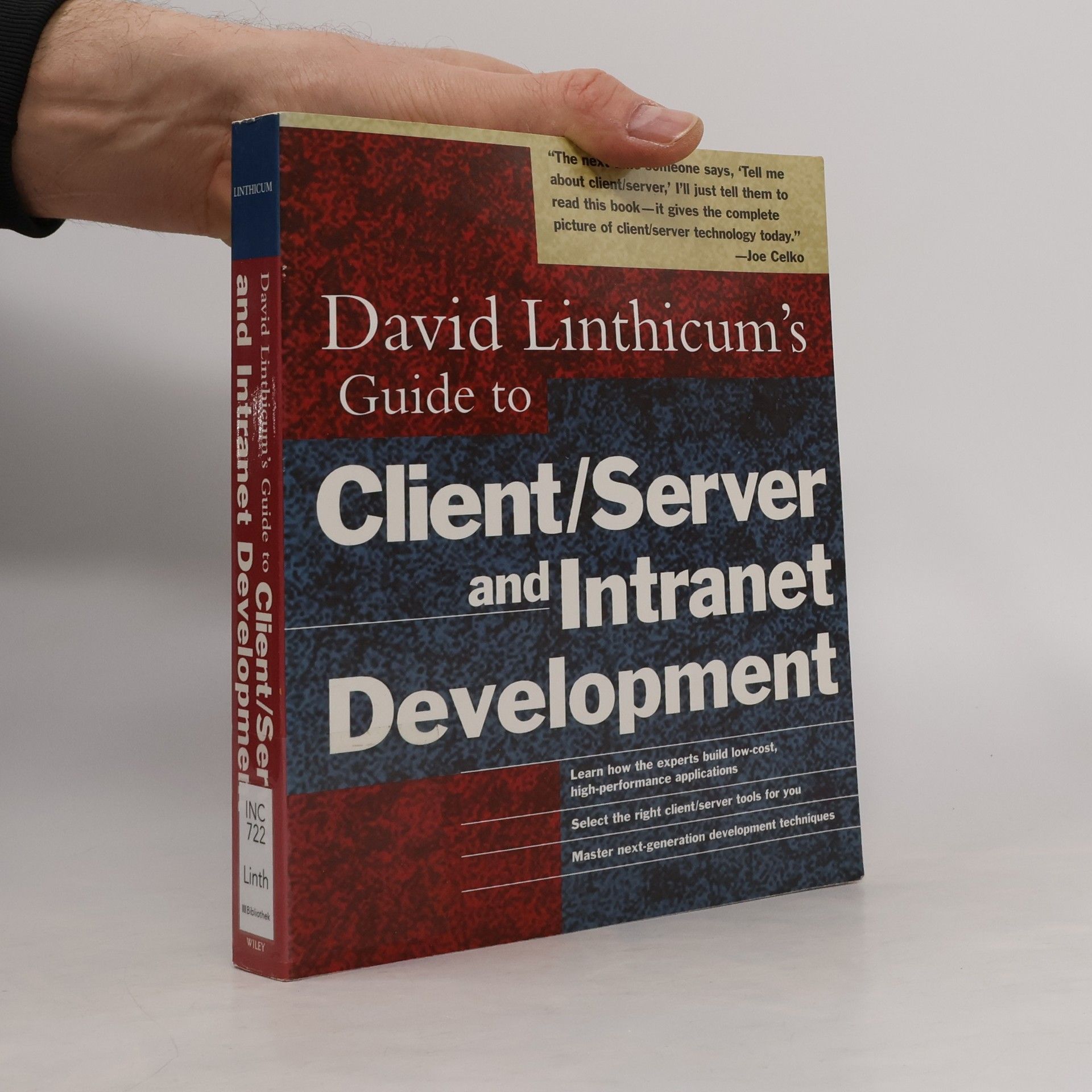 David S. Linthicum David Linthicum's Guide to Client/Server and Intranet Development