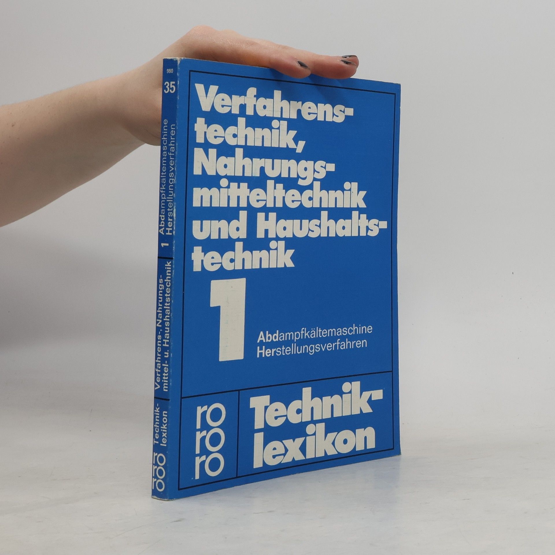 Kurt Schiefer Verfahrenstechnik. 1, Abdampfkältemaschine - Herstellungsverfahren