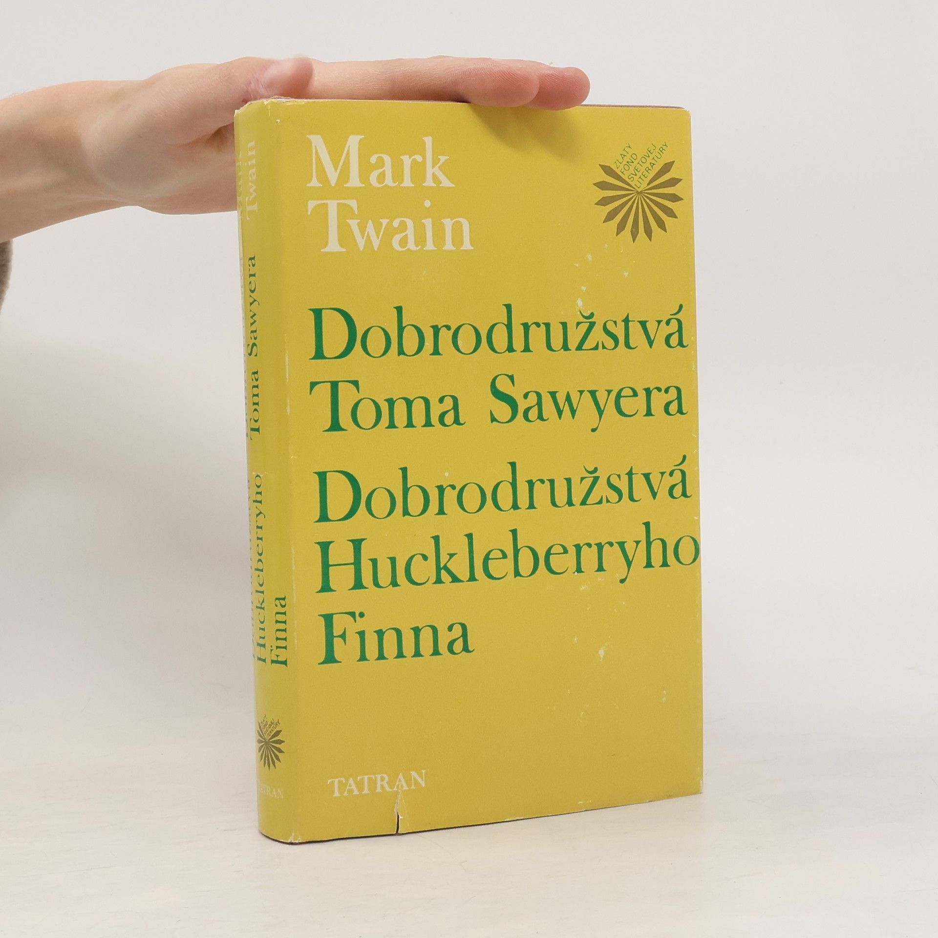 Mark Twain Dobrodružstvá Toma Sawyera, Dobrodružstvá Huckleberryho Finna (1 svazek)