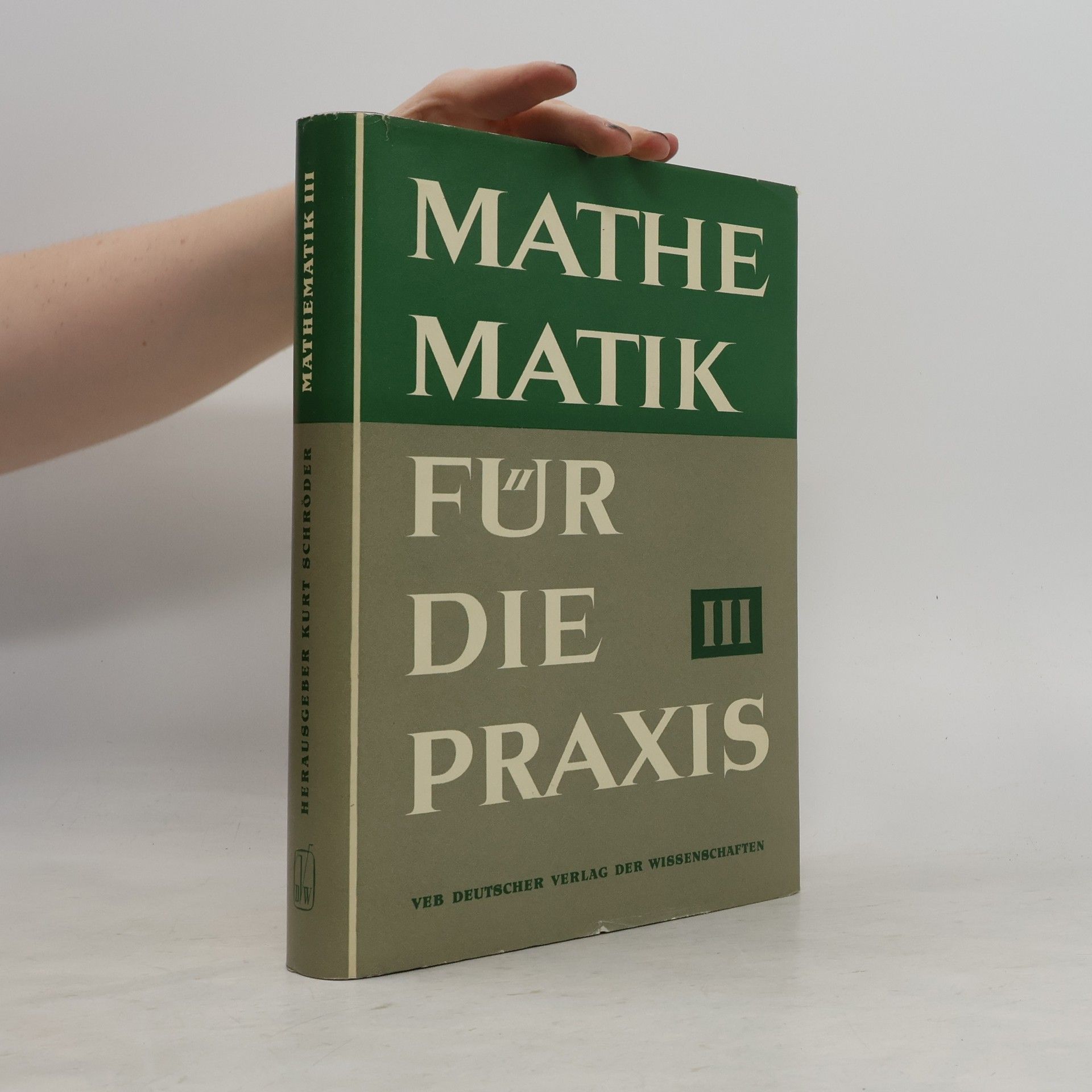 Kurt Schröder Mathematik für die Praxis III