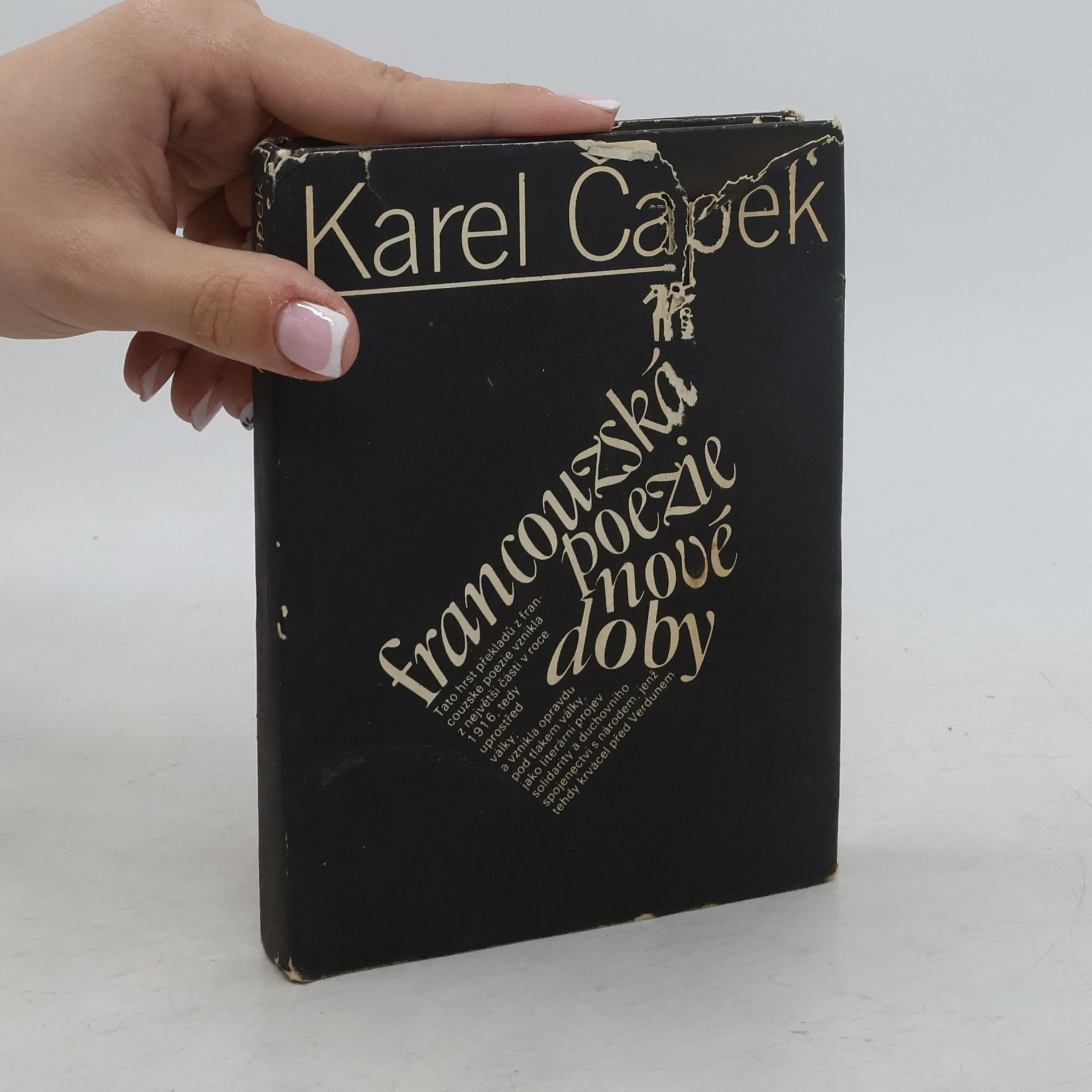 Karel Čapek Francouzská poezie nové doby