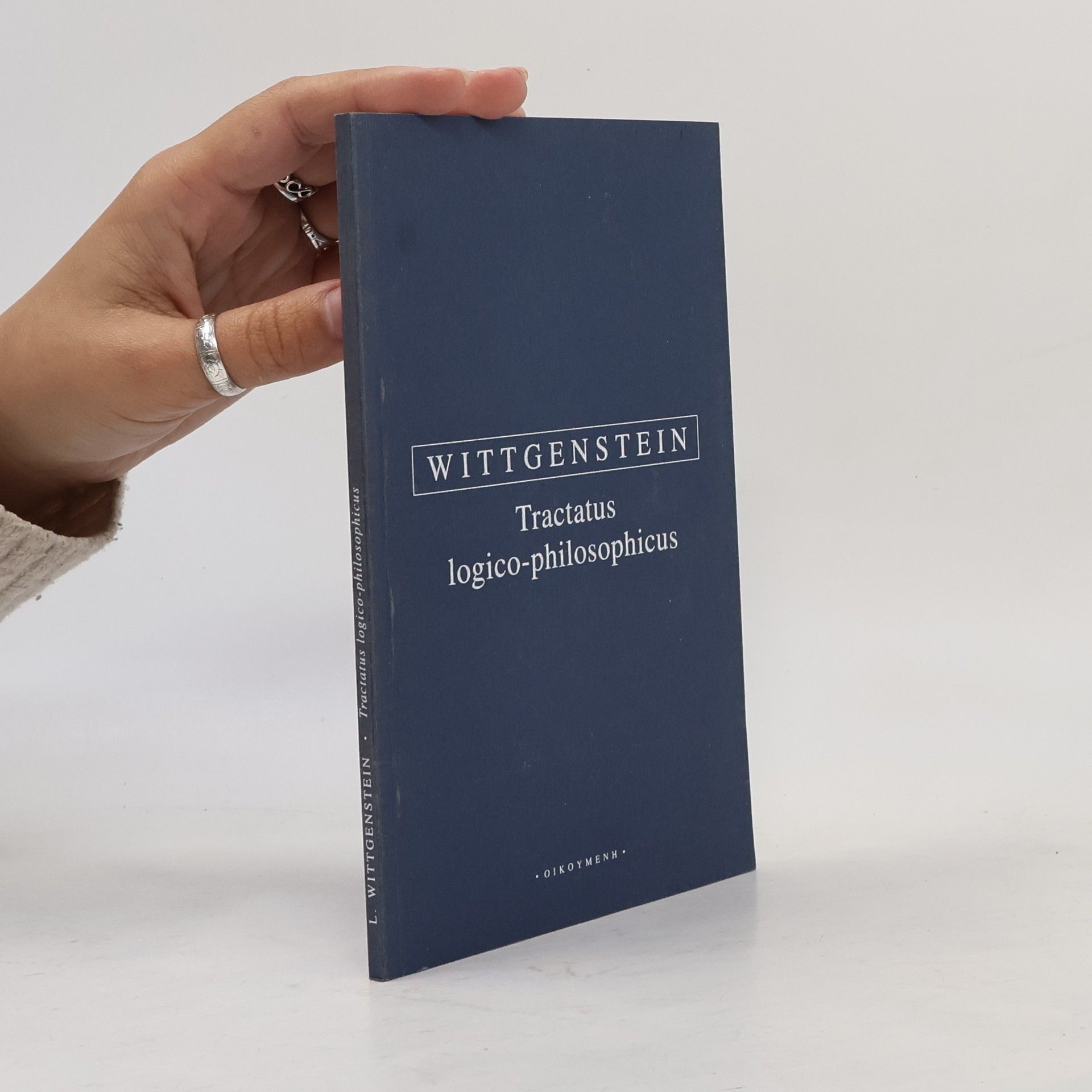 Ludwig Wittgenstein Tractatus logico-philosophicus