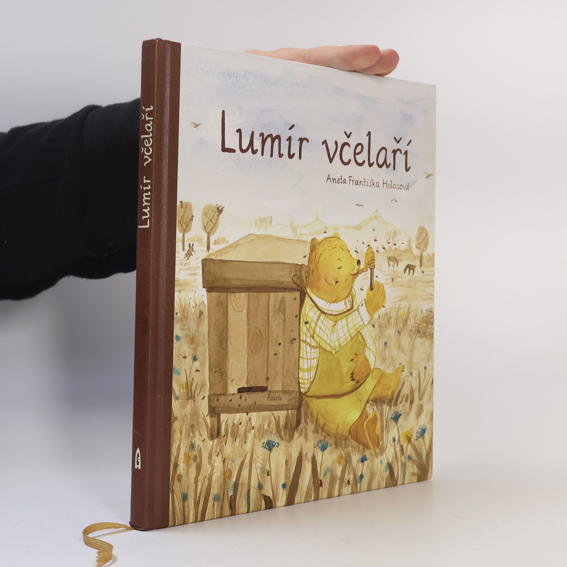 Aneta Františka Holasová Lumír včelaří, aneb, Medový slabikář