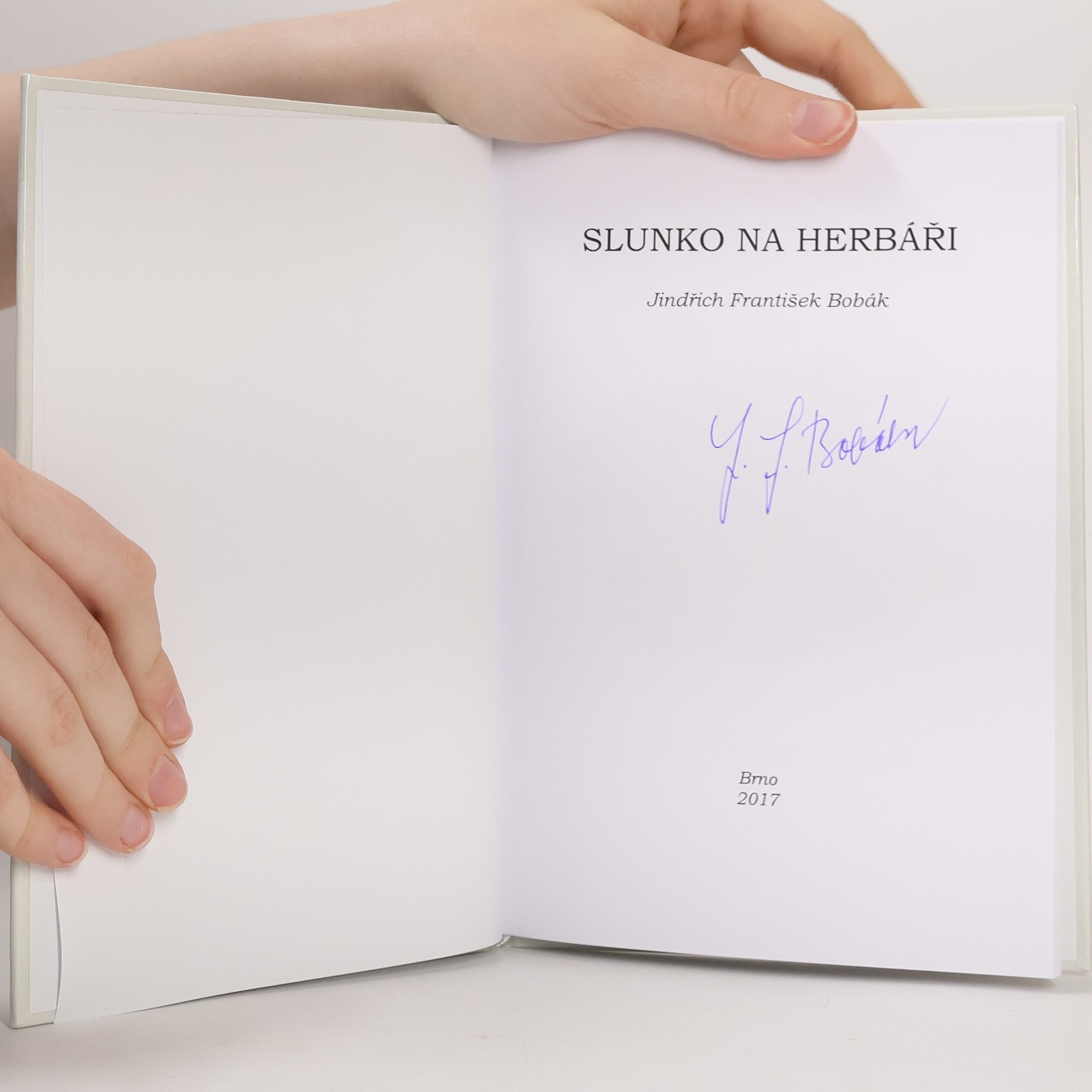 Jindřich František Babák Slunko na herbáři