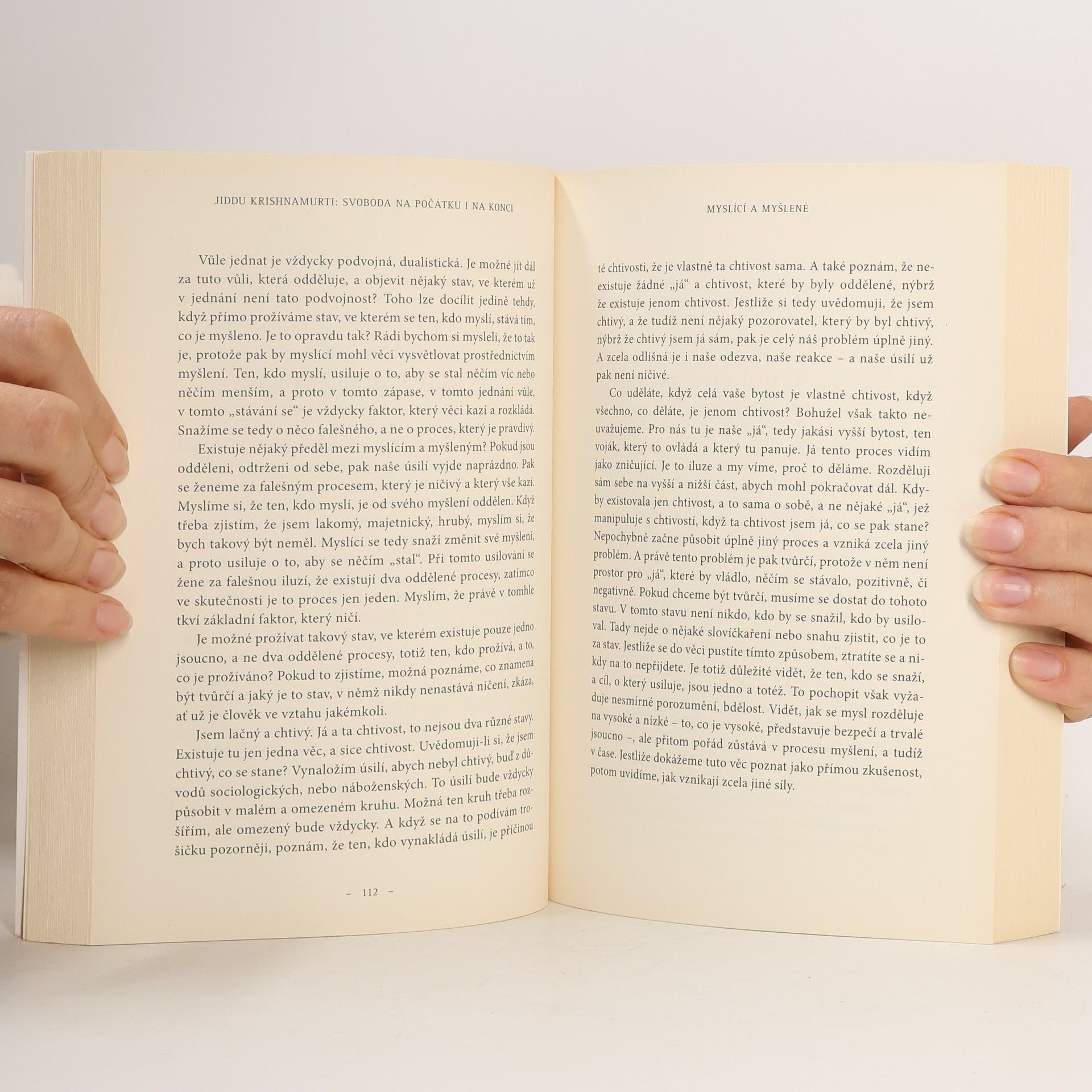 Jiddu Krishnamurti Svoboda na počátku i na konci