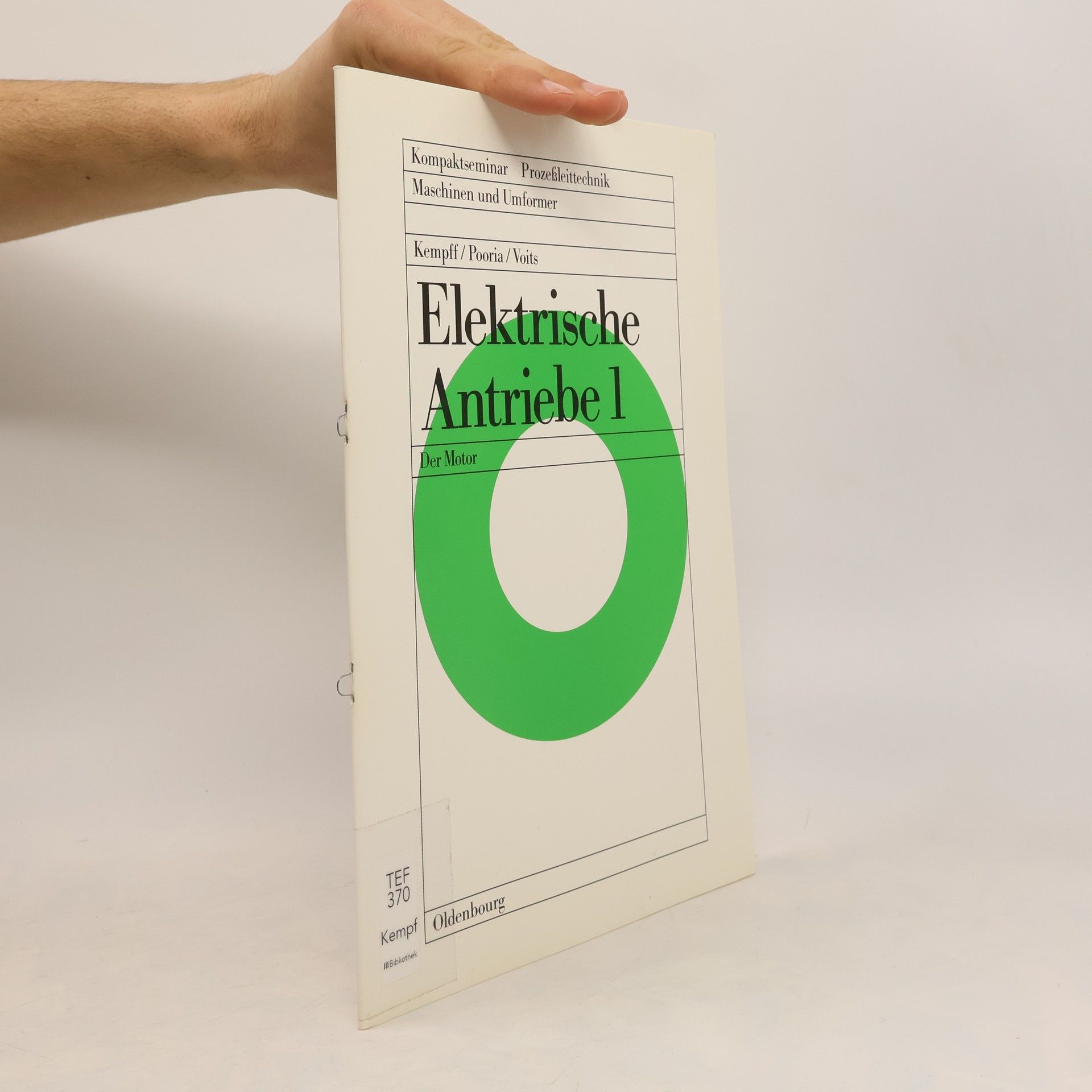 Autorenkollektiv Elektrische Antriebe
