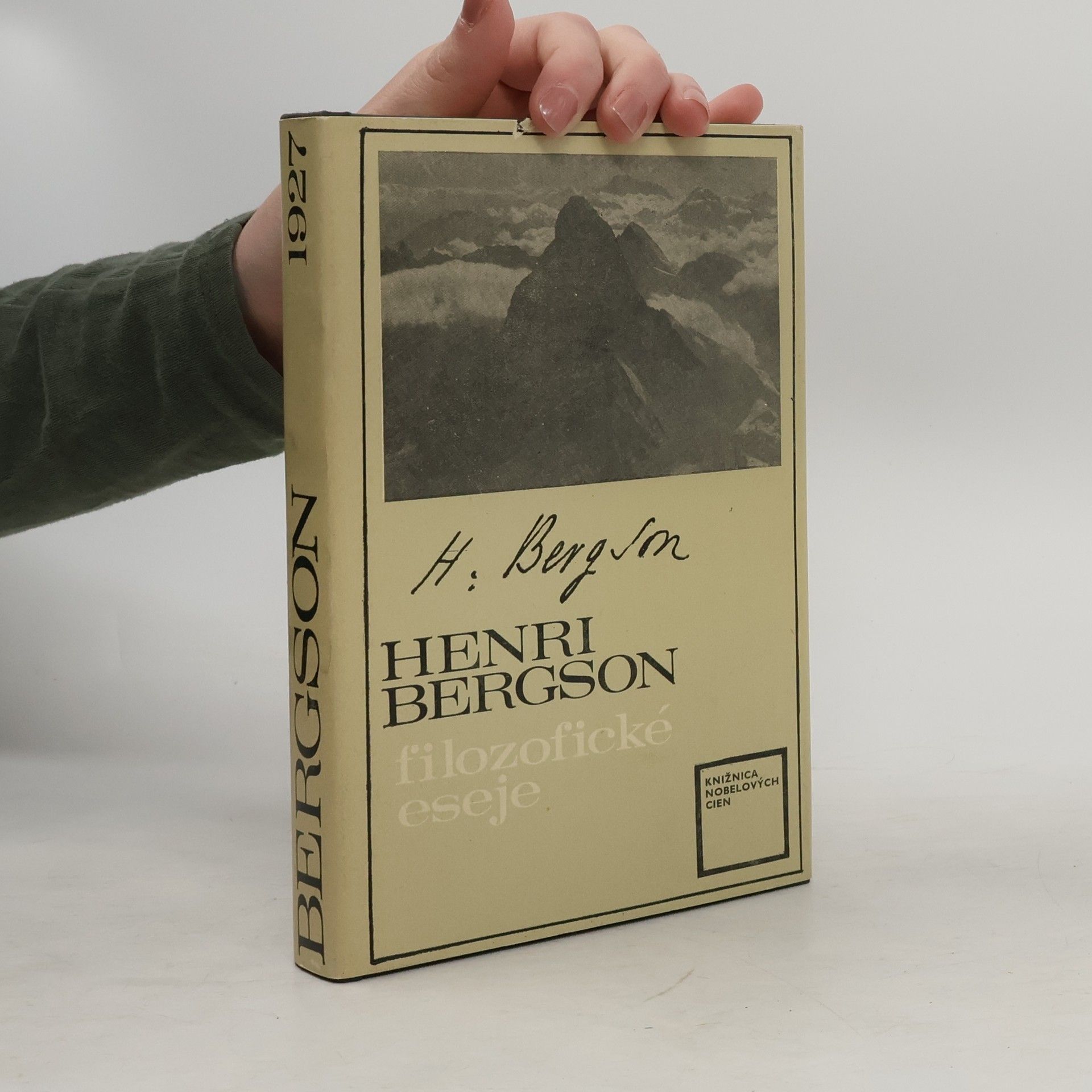 Henri Bergson Filozofické eseje. Bergson 1927