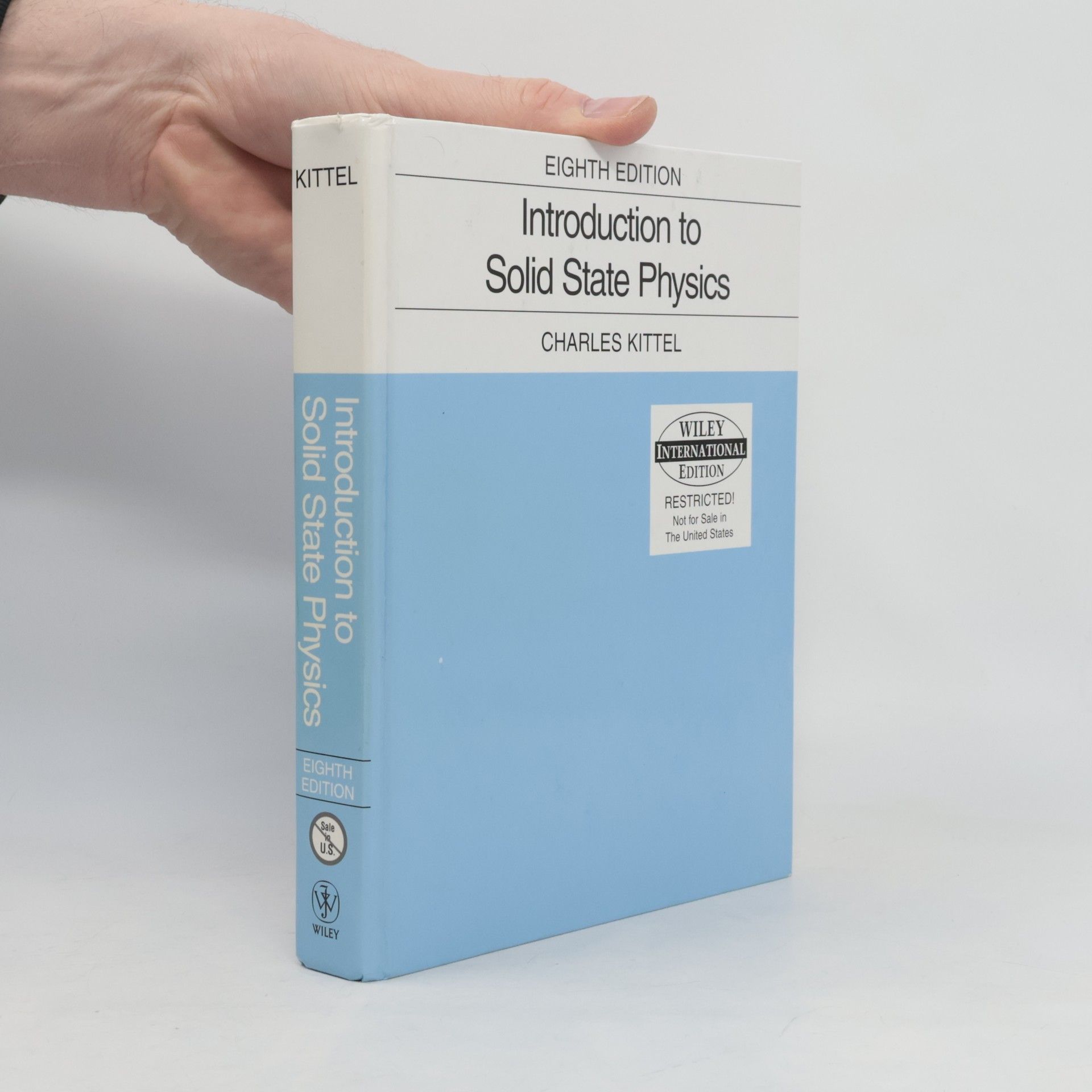 Charles Kittel Introduction to Solid State Physics