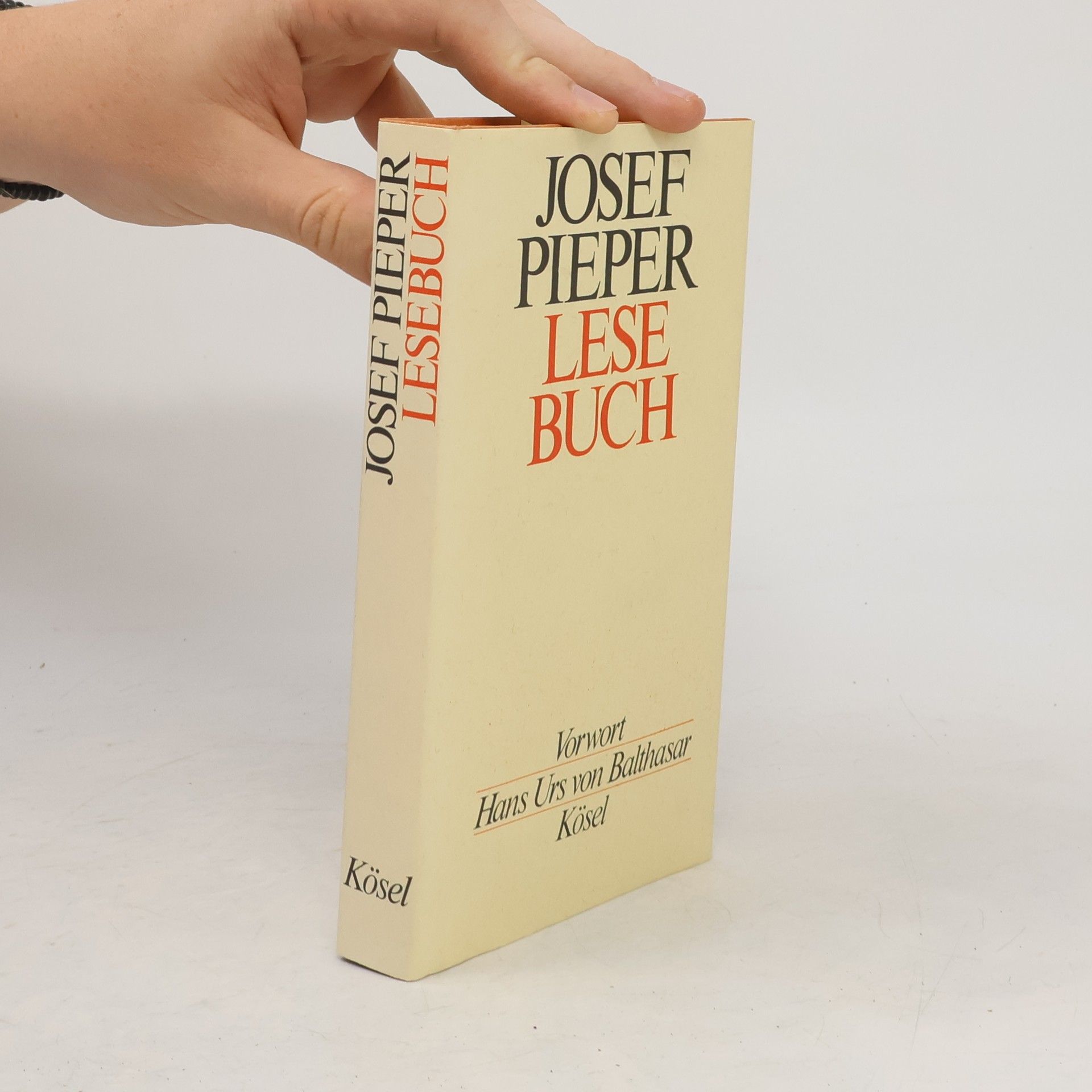 Josef Pieper Lesebuch