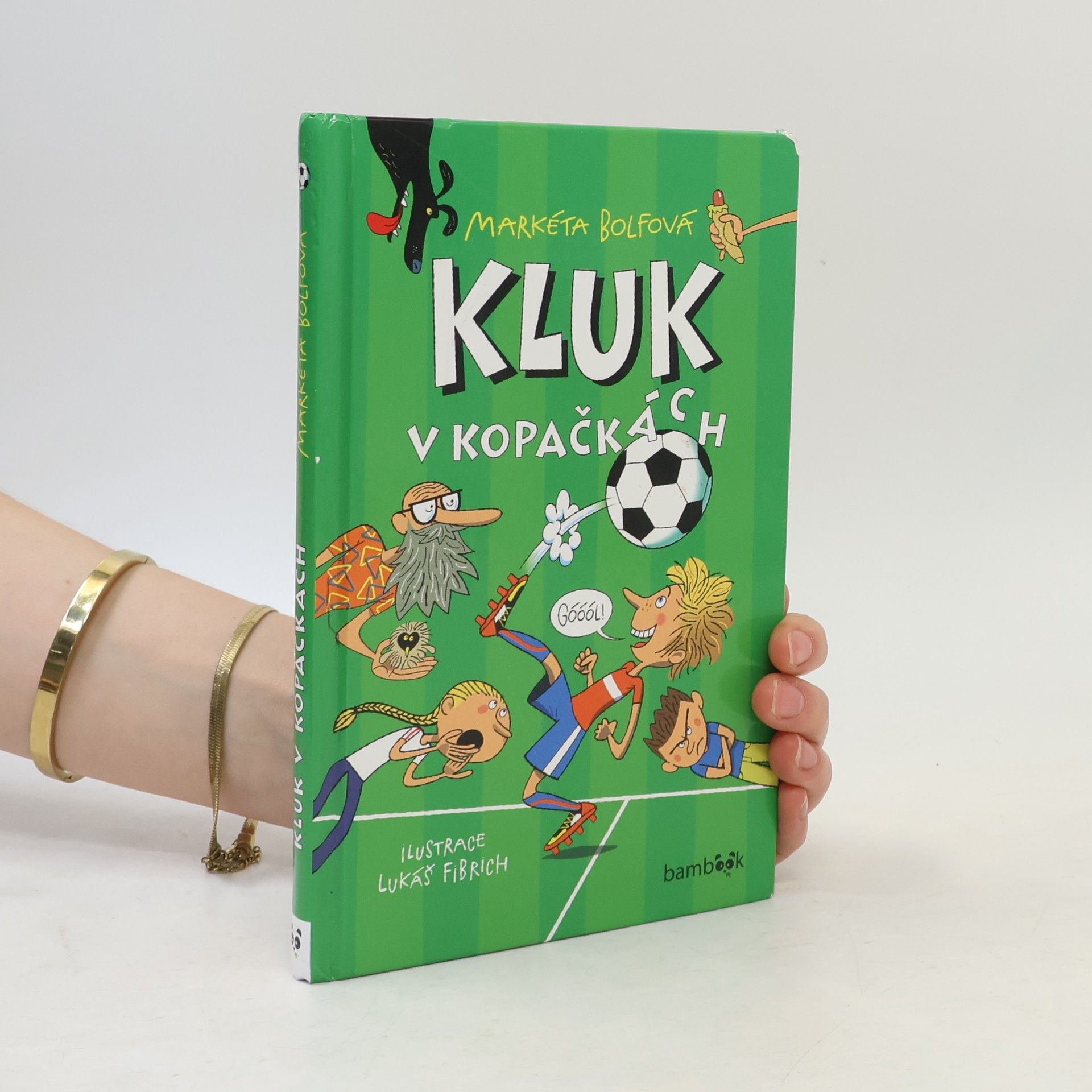 Markéta Bolfová Kluk v kopačkách