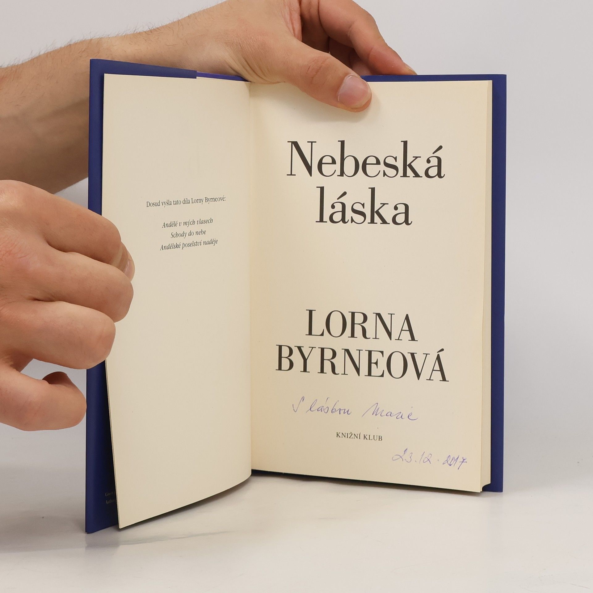 Lorna Byrne Nebeská láska