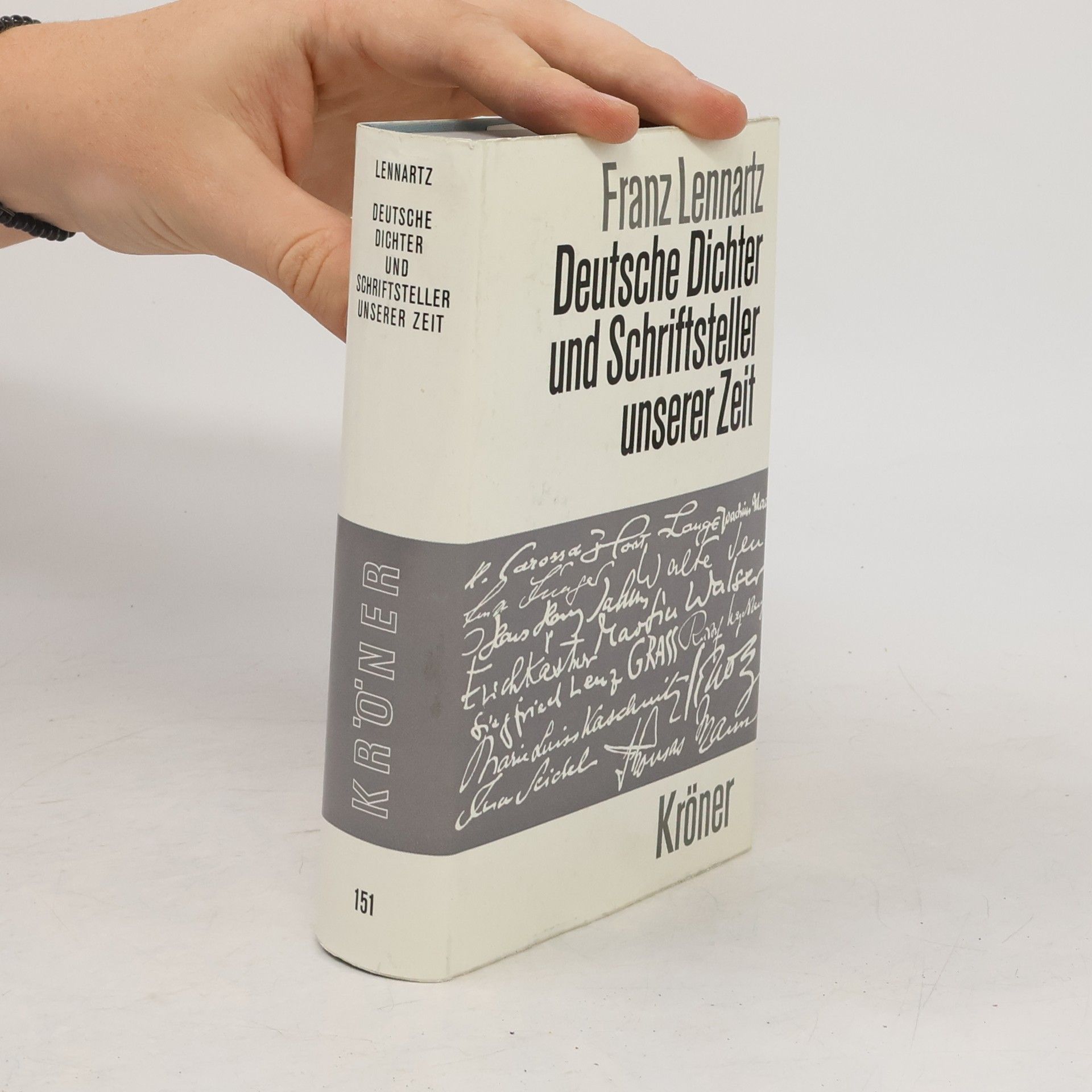 Franz Lennartz Ausländische Dichter und Schriftsteller unserer Zeit
