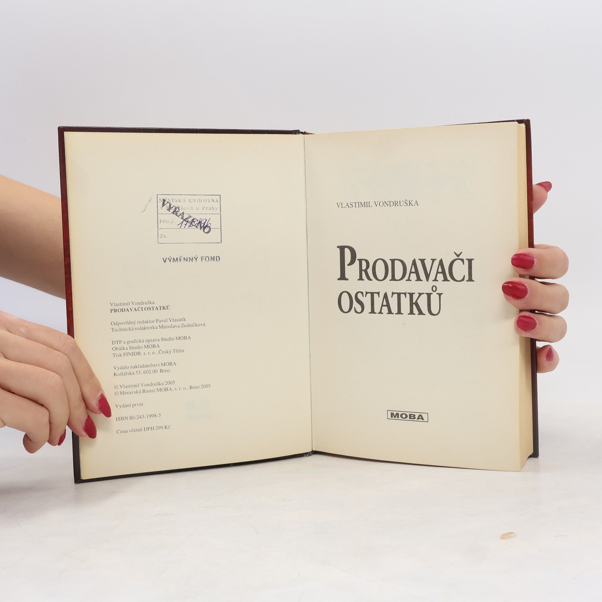 Vlastimil Vondruška Prodavači ostatků