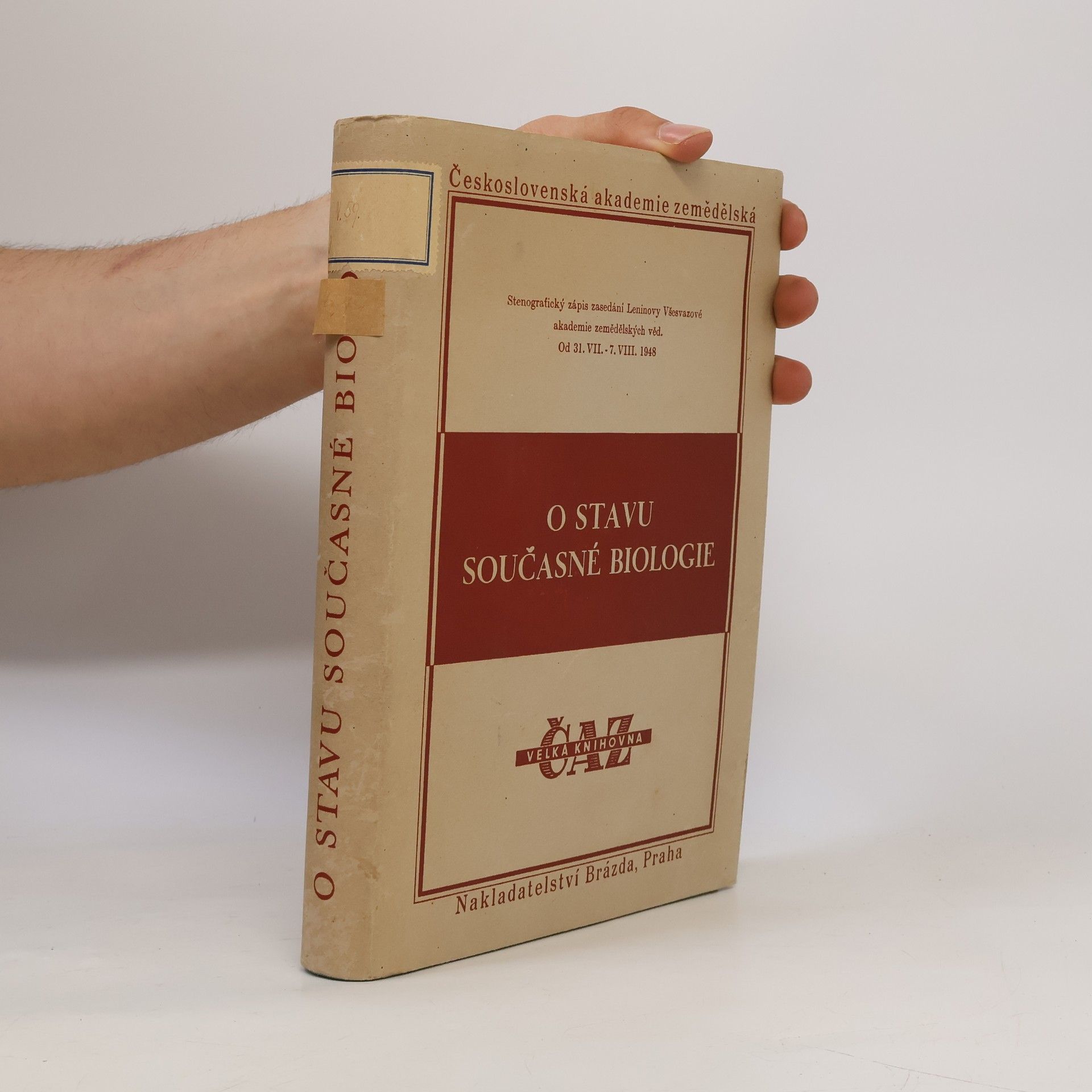 Various authors O stavu současné biologie