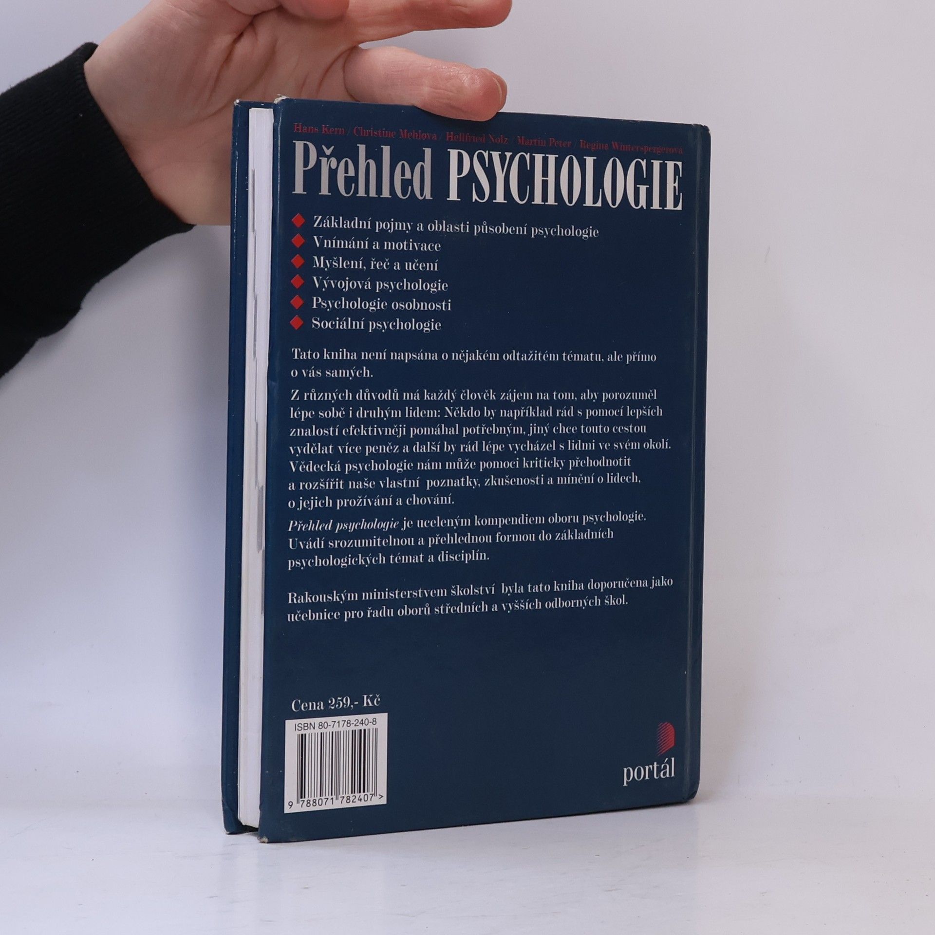 Magdalena Machátová Přehled psychologie