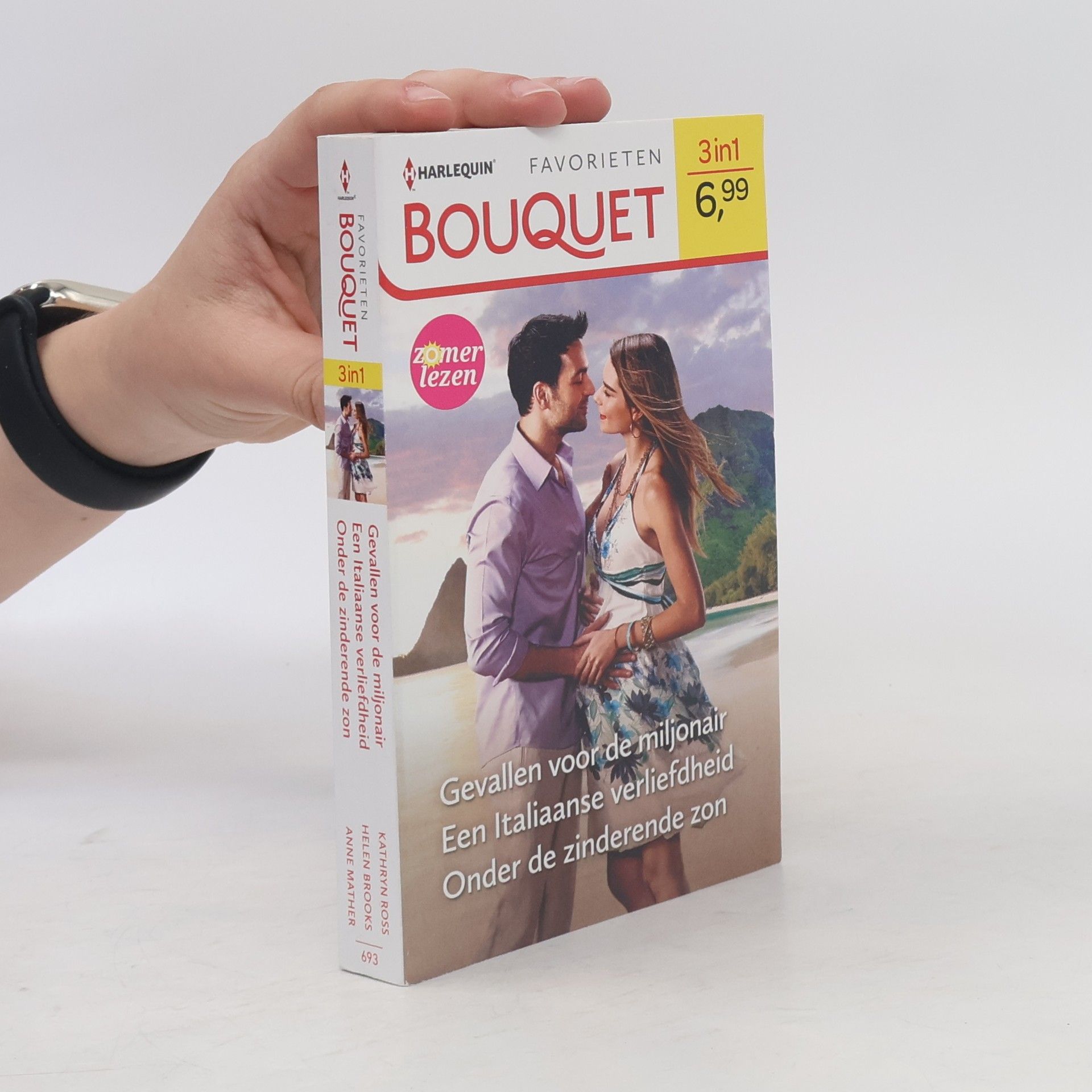 Favorieten Bouquet. Gevallen voor de miljonair. Een Italiaanse verliefdheid. Onder de zinderende zon