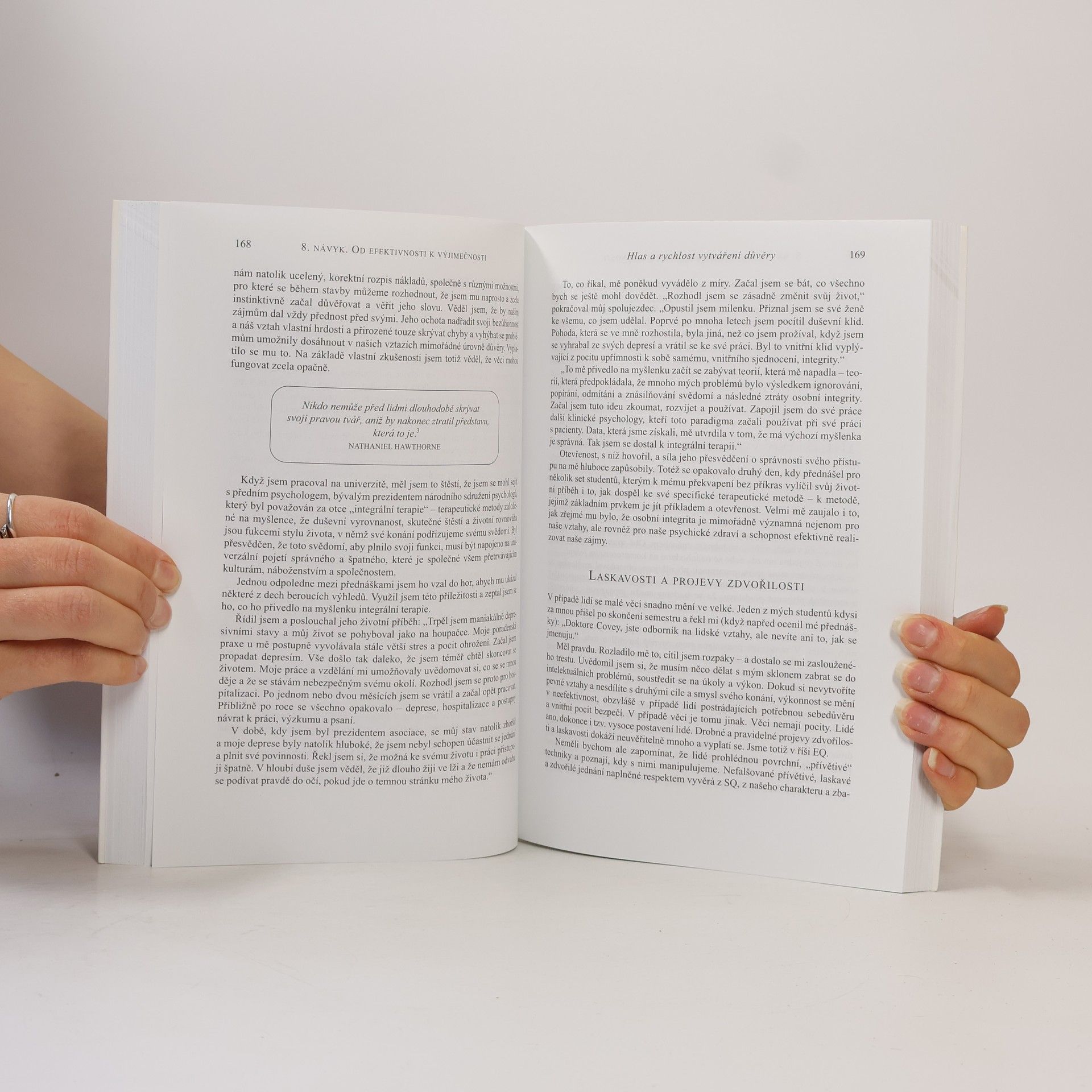 Stephen Covey 8. návyk: Od efektivnosti k výjimečnosti