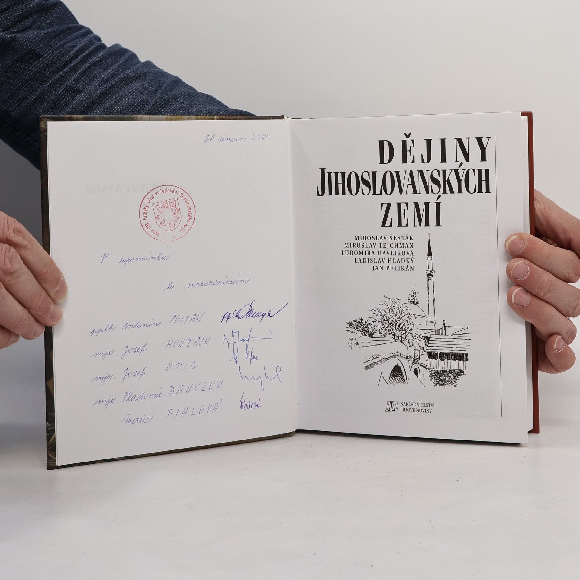Miroslav Šesták Dějiny jihoslovanských zemí