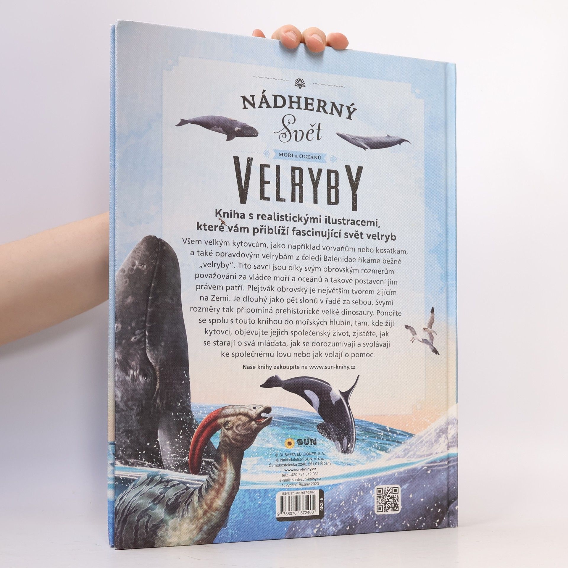 Hana Jovanovičová Nádherný svět moří a oceánů. Velryby