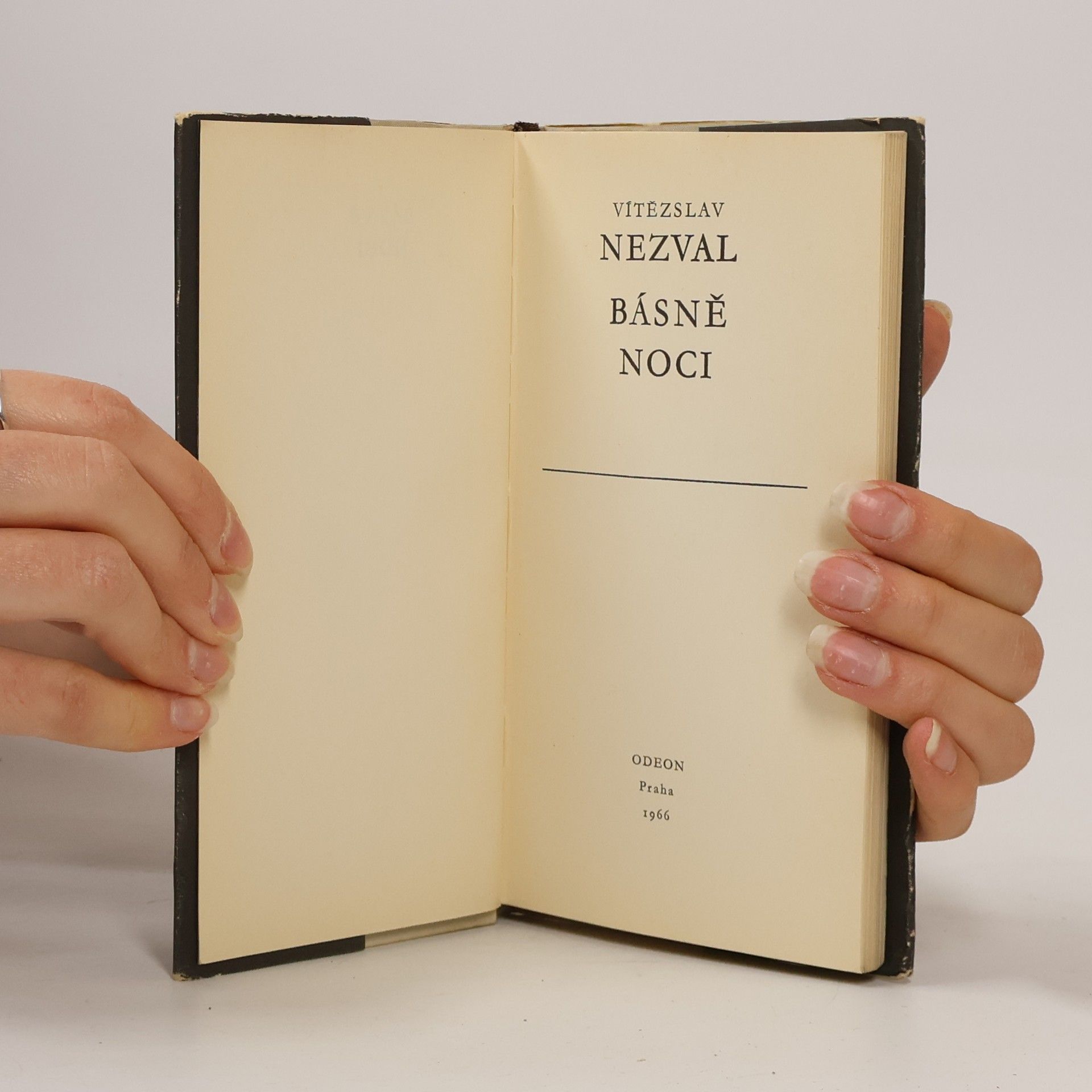 Vítězslav Nezval Básně noci