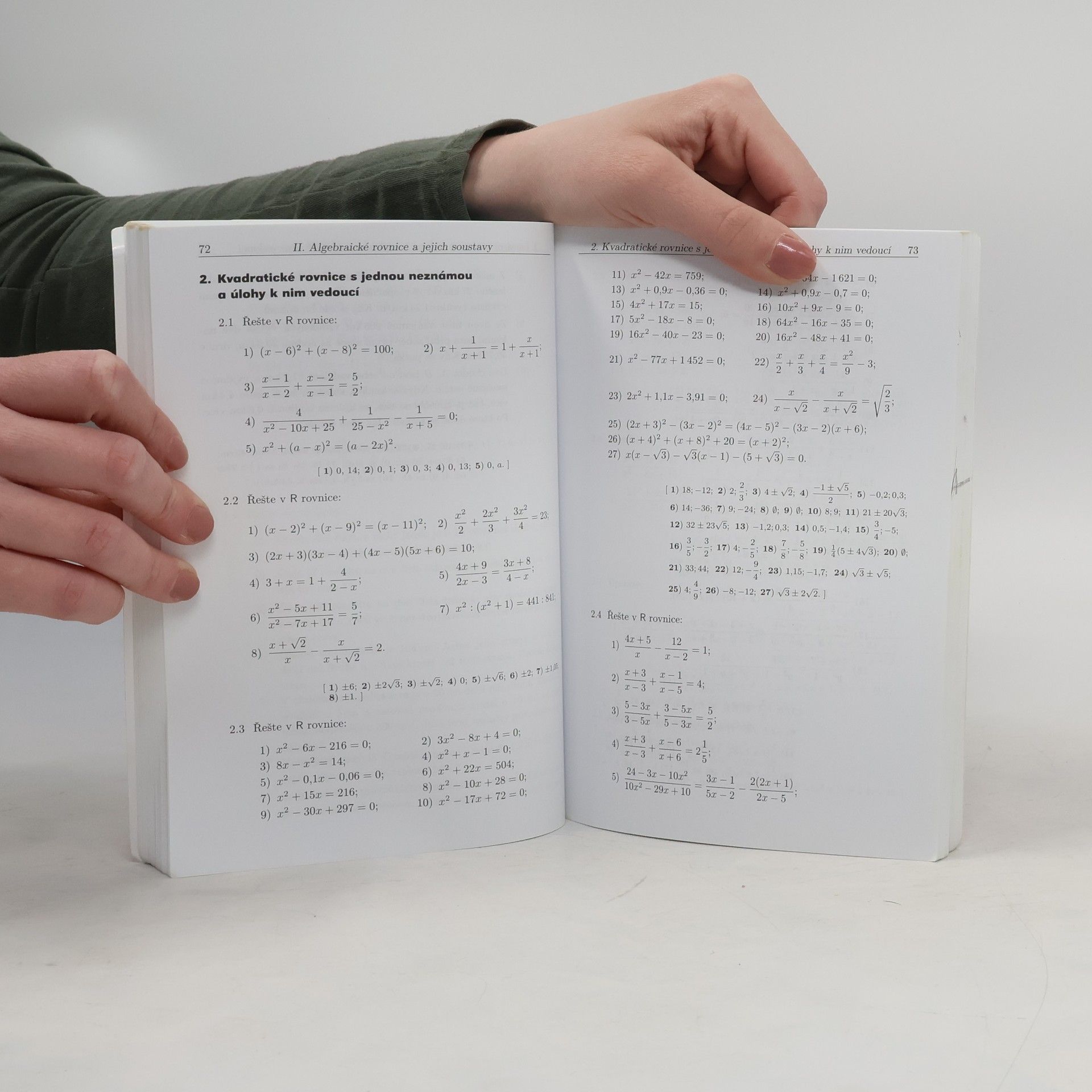 František Janeček Sbírka úloh z matematiky pro střední školy