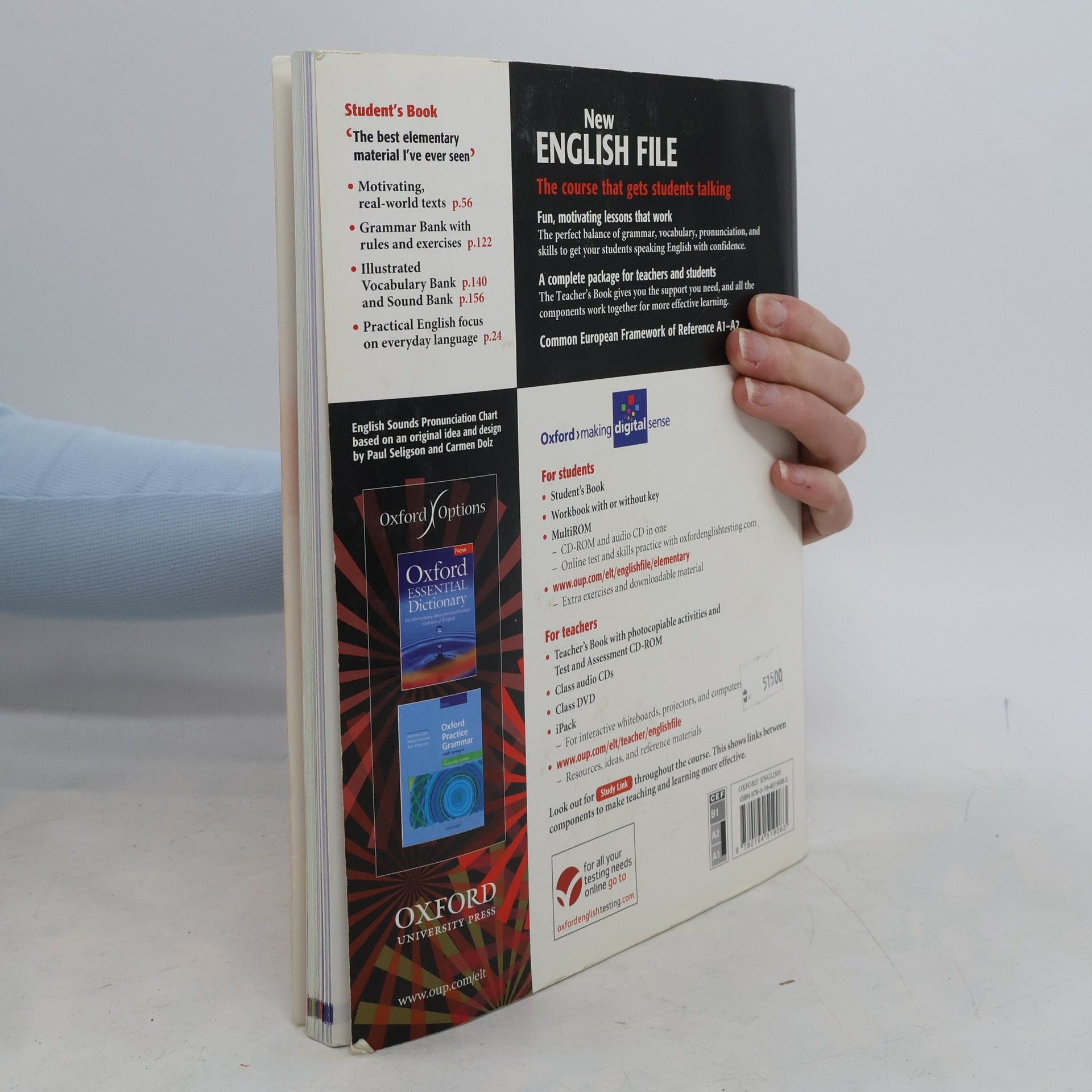Clive Oxeden New English file. Elementary : student's book