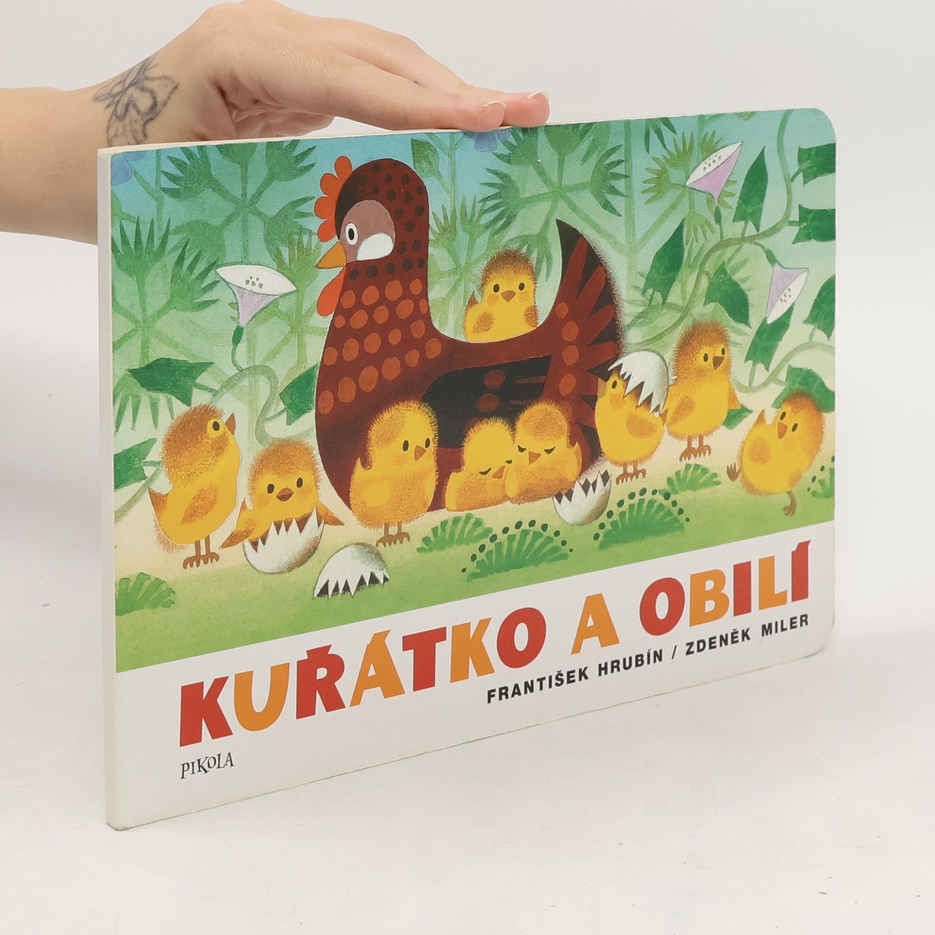 František Hrubín Kuřátko a obilí