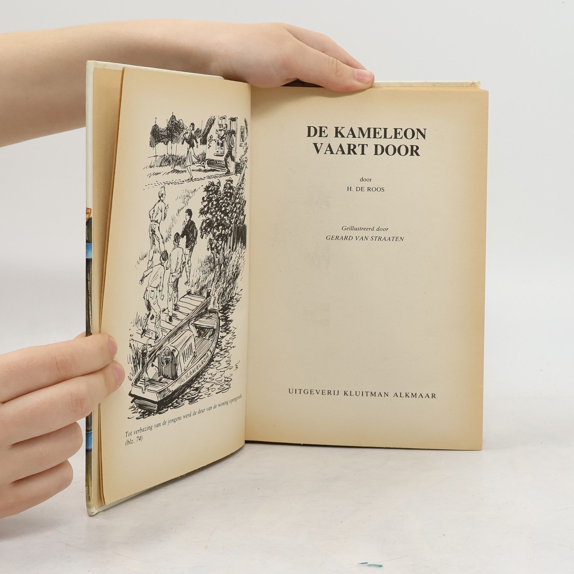H. de Roos De Kameleon vaart door