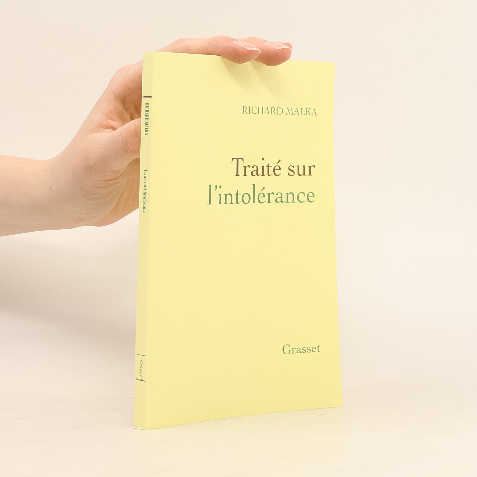 Richard Malka Traité sur l'intolérance