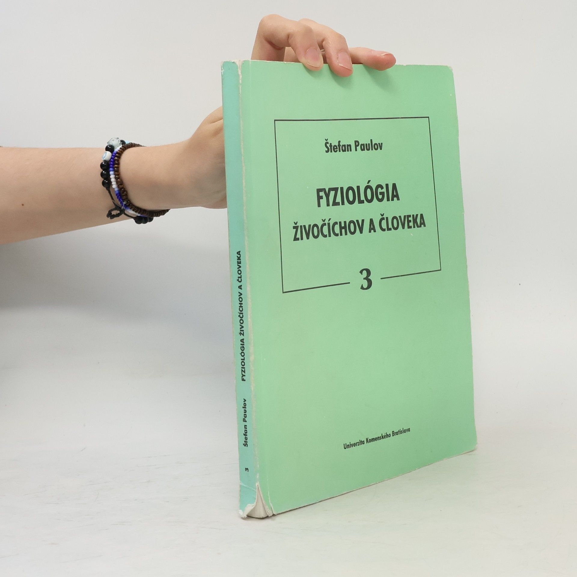 Štefan Paulov Fyziológia živočíchov a človeka
