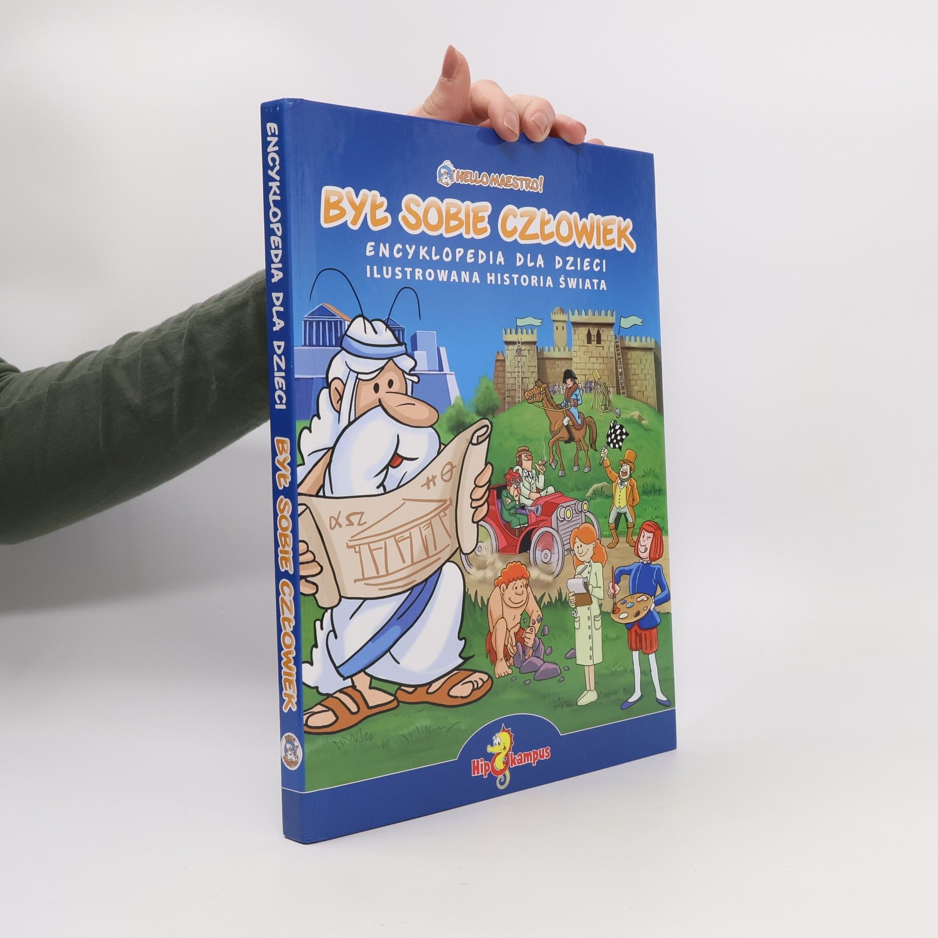 Praca Zbiorowa Był sobie człowiek Encyklopedia dla dzieci + DVD