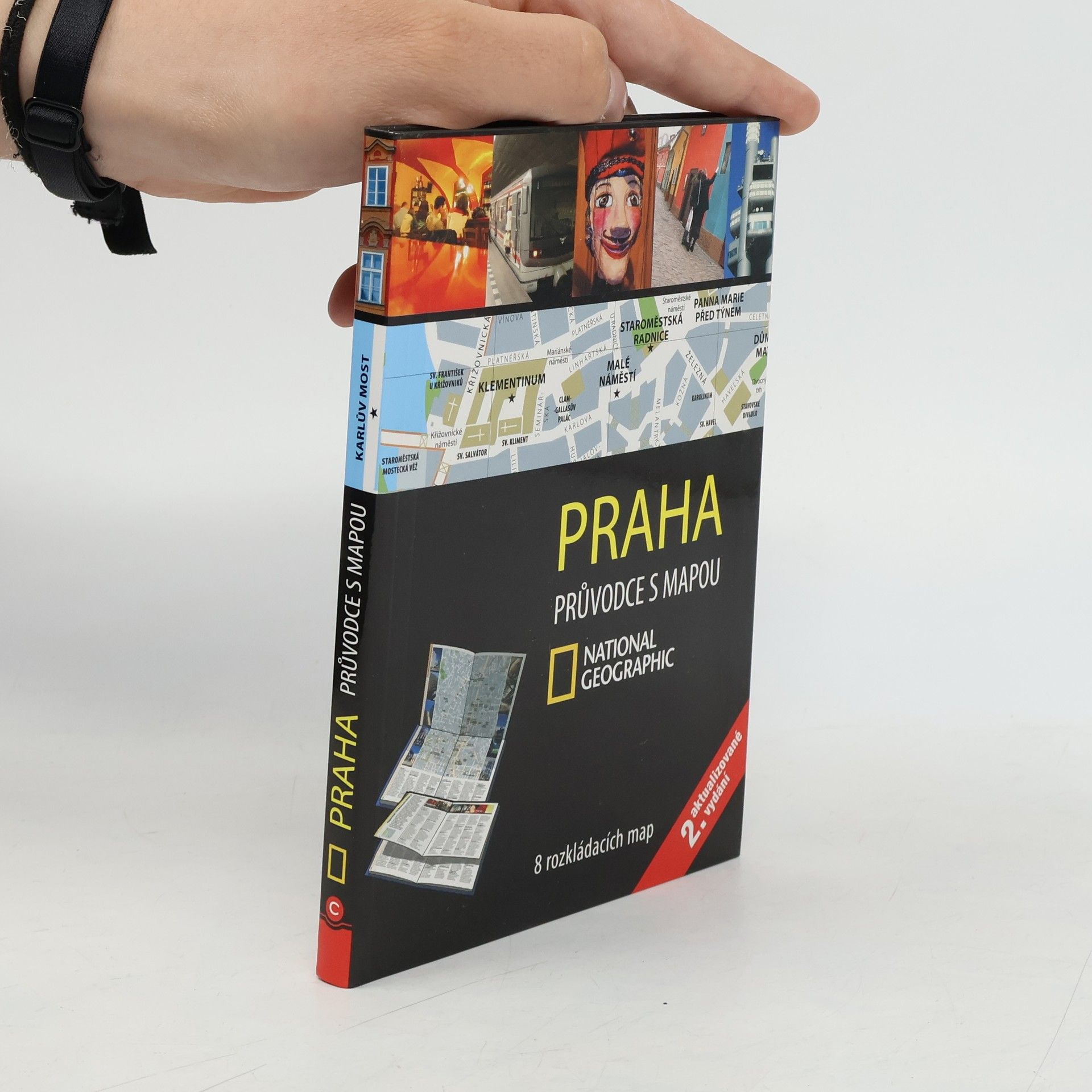Praha - průvodce s mapou