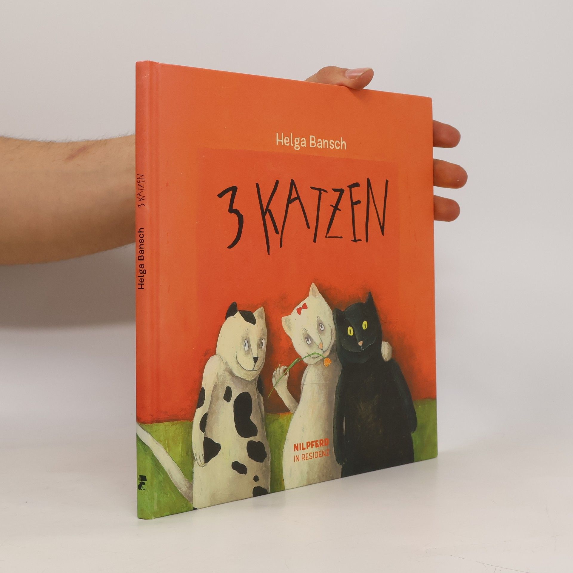 Helga Bansch 3 Katzen