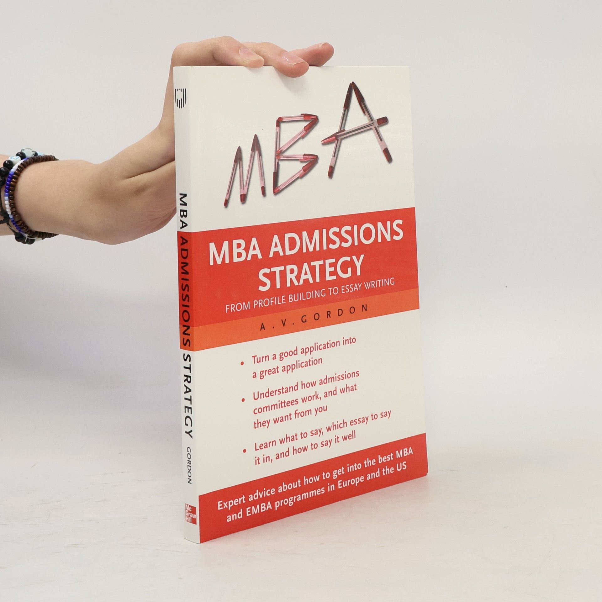 Avi Gordon MBA Admissions Strategy