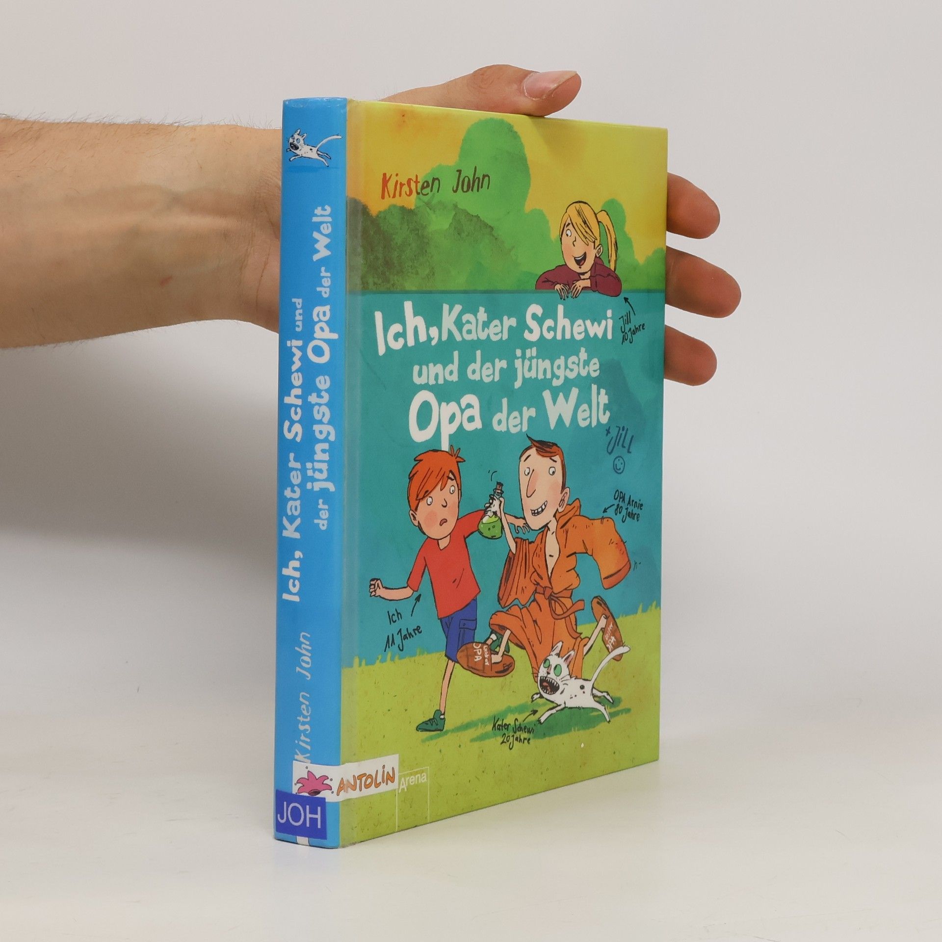 Kirsten John Ich, Kater Schewi und der jüngste Opa der Welt