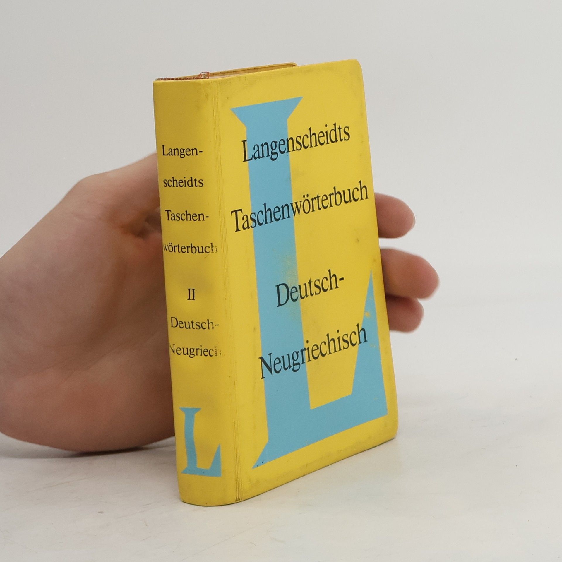 Kolektiv autorů Langenscheidts Taschenwörterbuch Deutsch-Neugriechisch II.