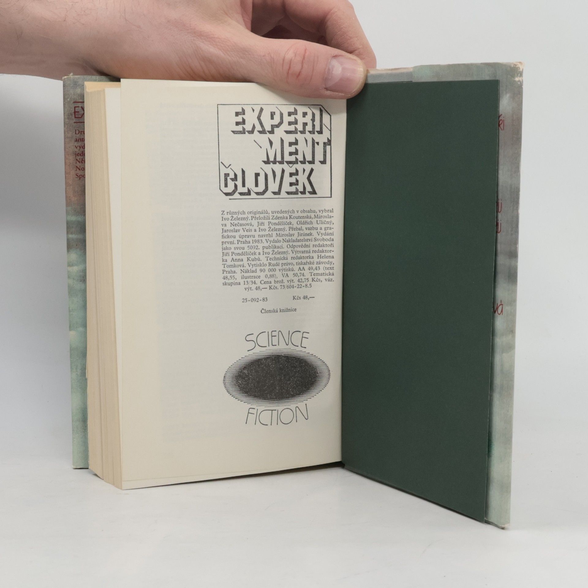 Ivo Železný Experiment člověk
