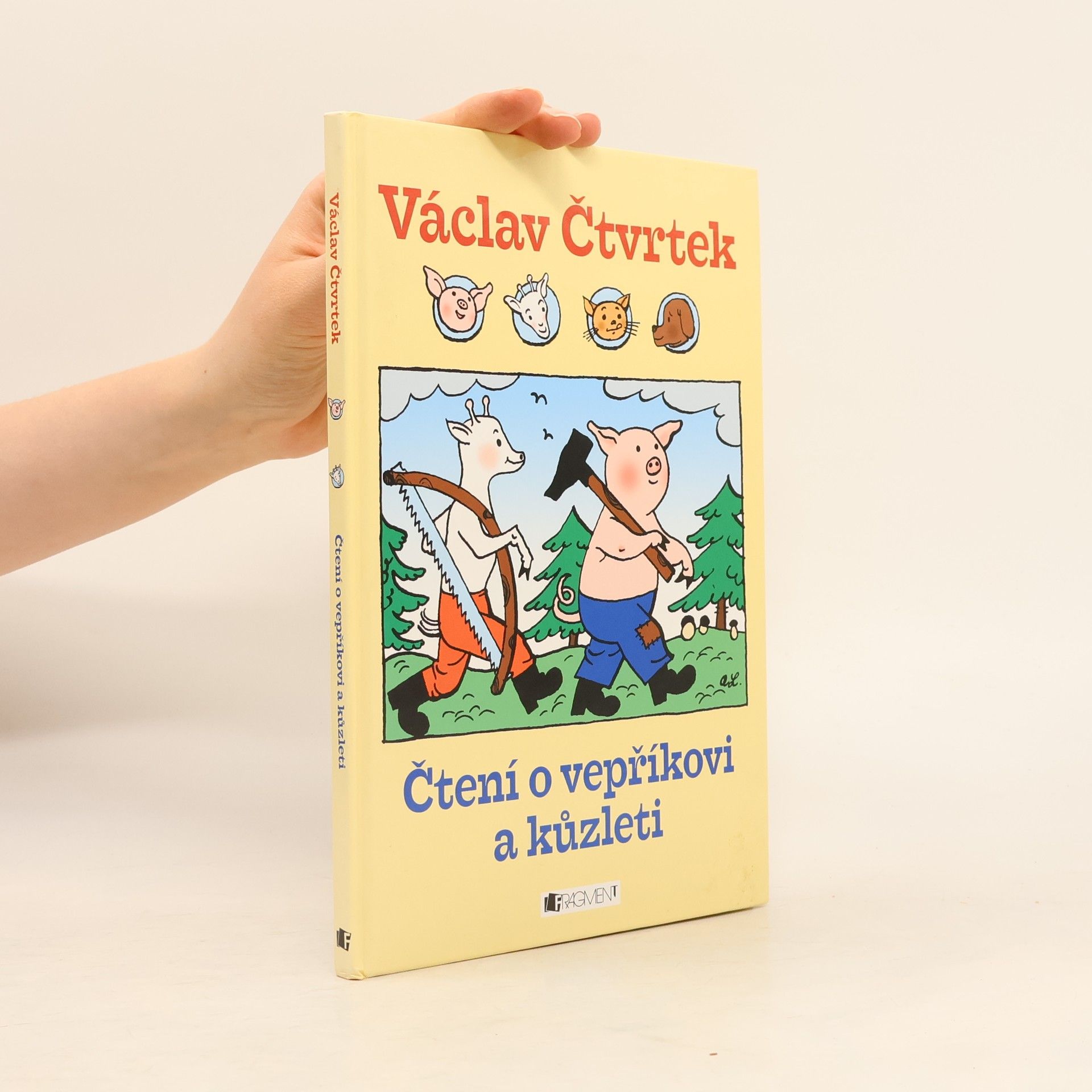 Václav Čtvrtek Čtení o vepříkovi a kůzleti