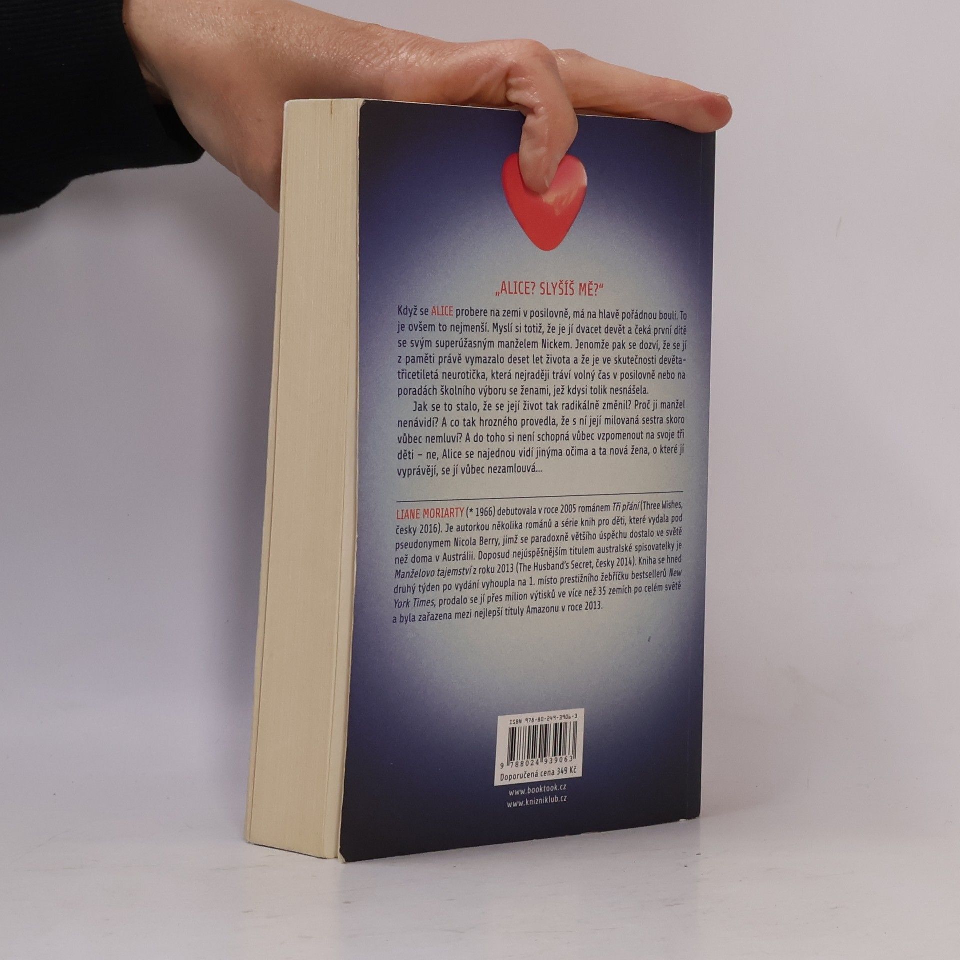 Liane Moriarty Na co Alice zapomněla
