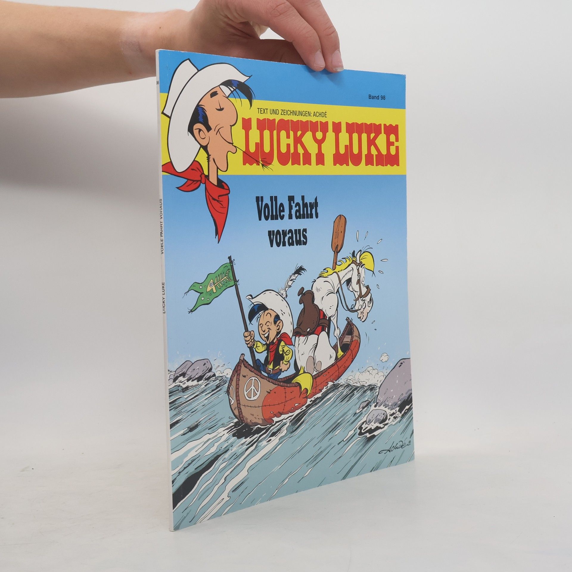 Achdé Lucky Luke. Volle Fahrt voraus