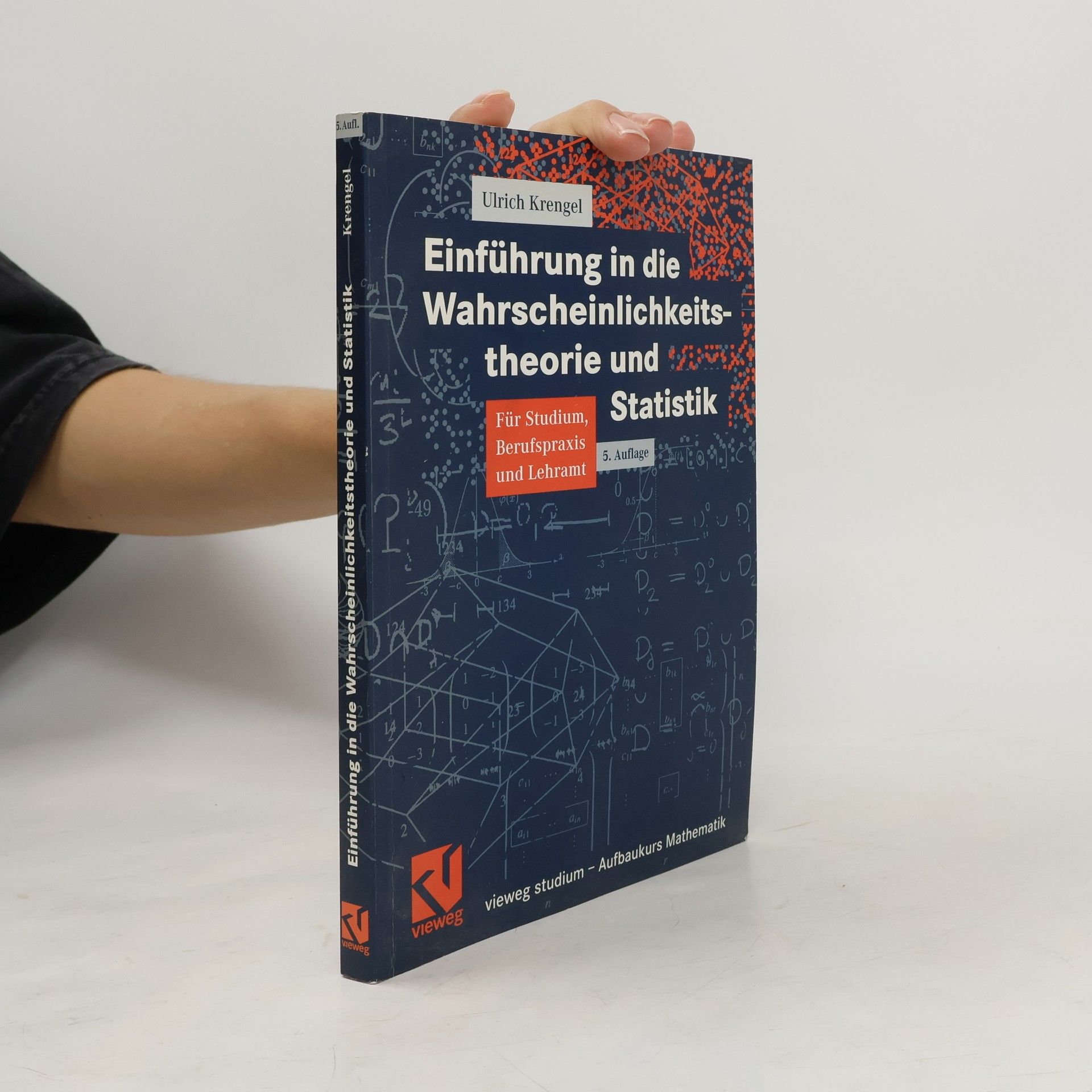 Ulrich Krengel Einführung in die Wahrscheinlichkeitstheorie und Statistik
