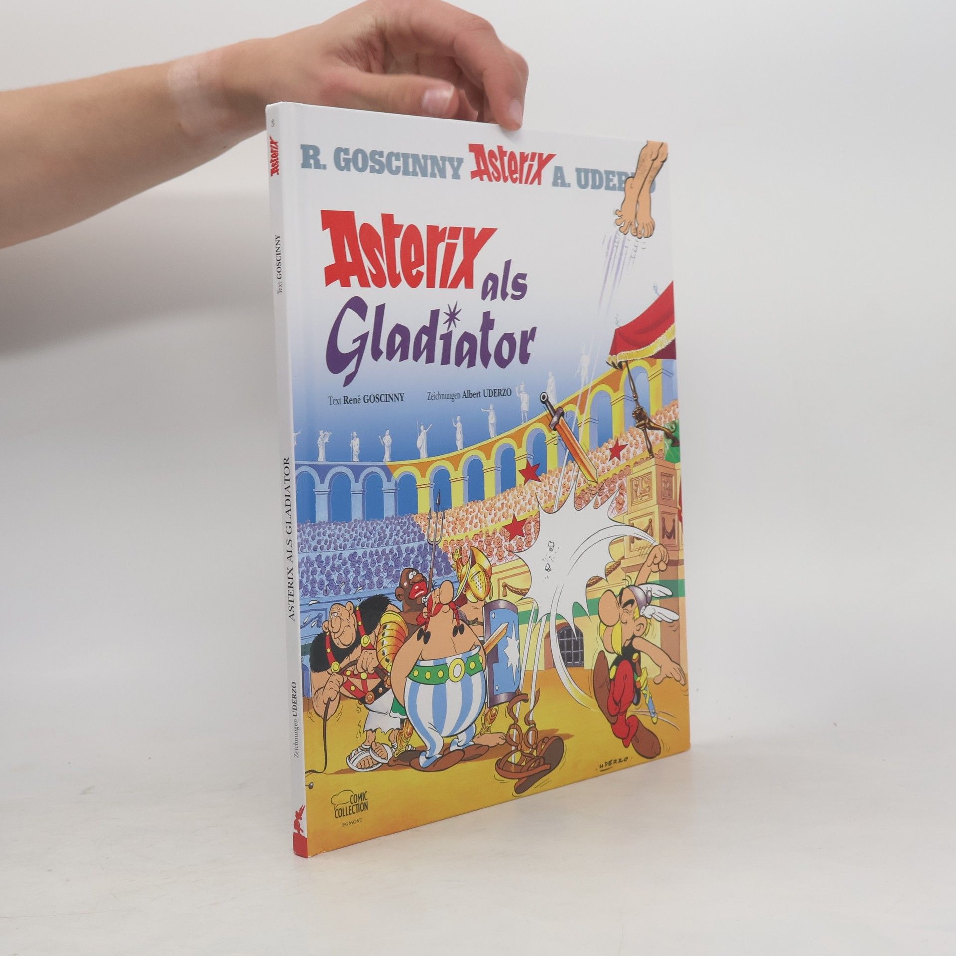 René Goscinny Asterix als Gladiator. Band 3