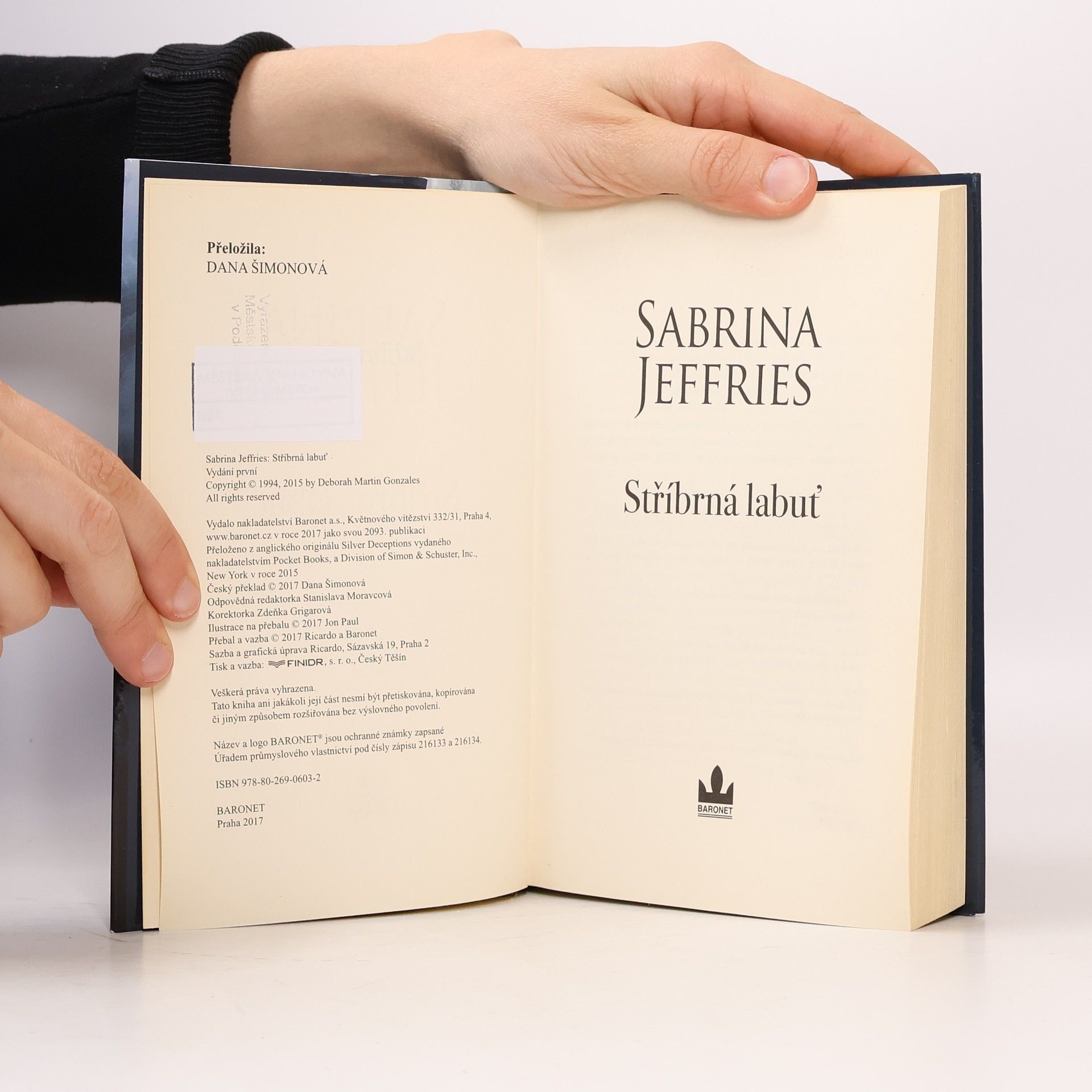 Sabrina Jeffries Stříbrná labuť