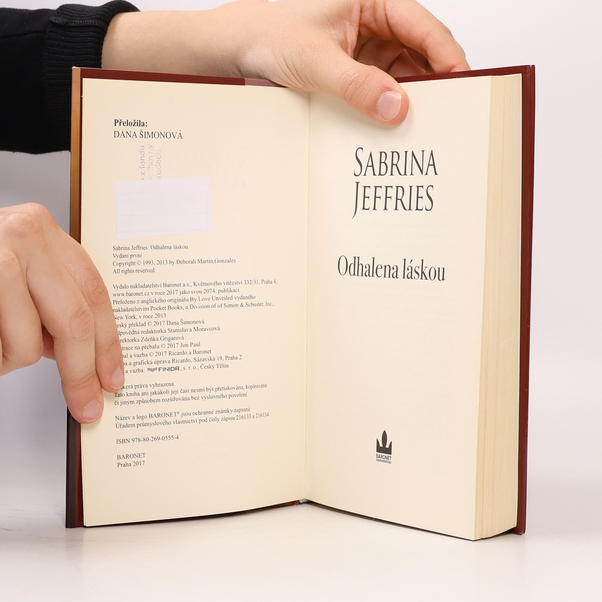 Sabrina Jeffries Odhalena láskou