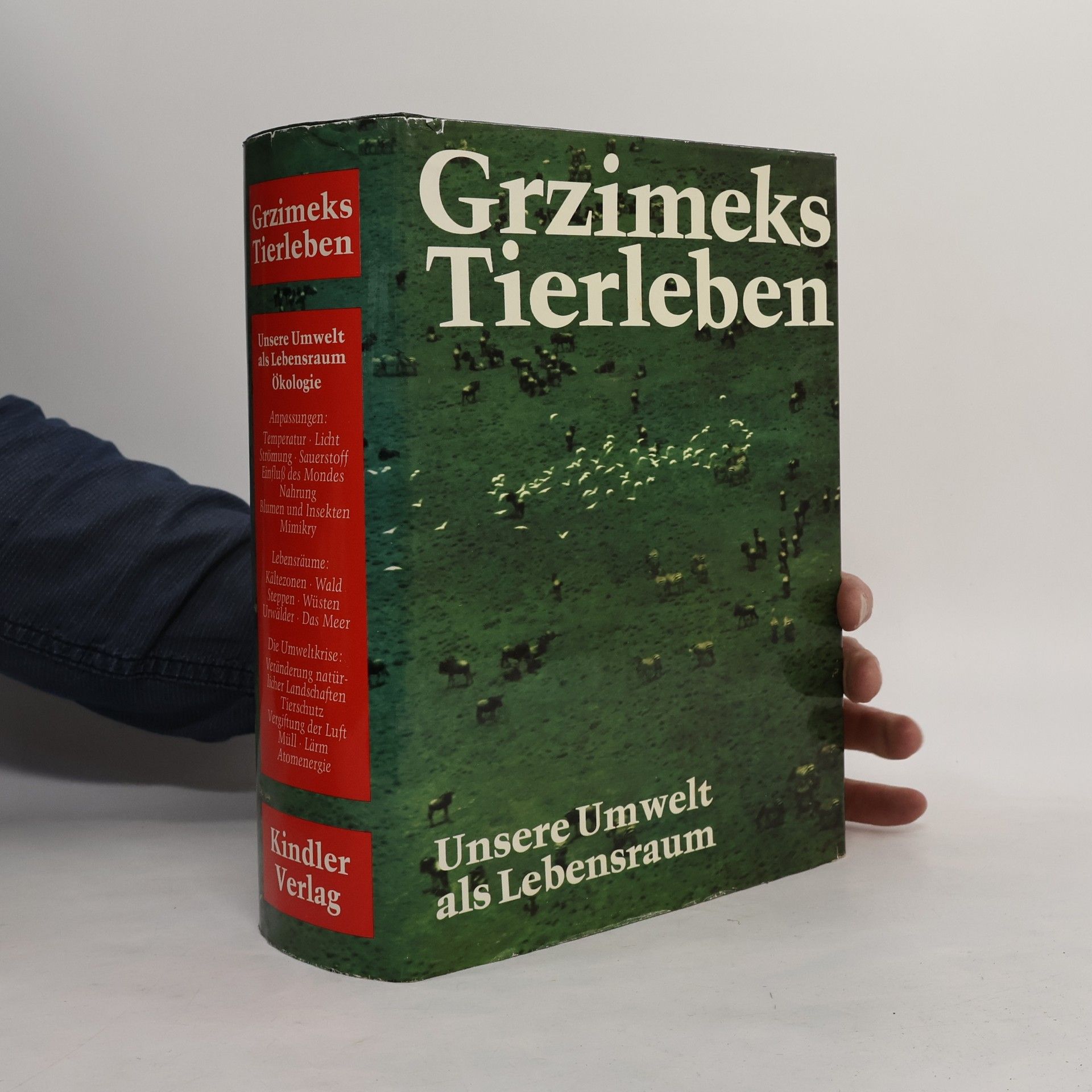 Grzimeks Tierleben. Ergänzungsband. Unsere Umwelt als Lebensraum