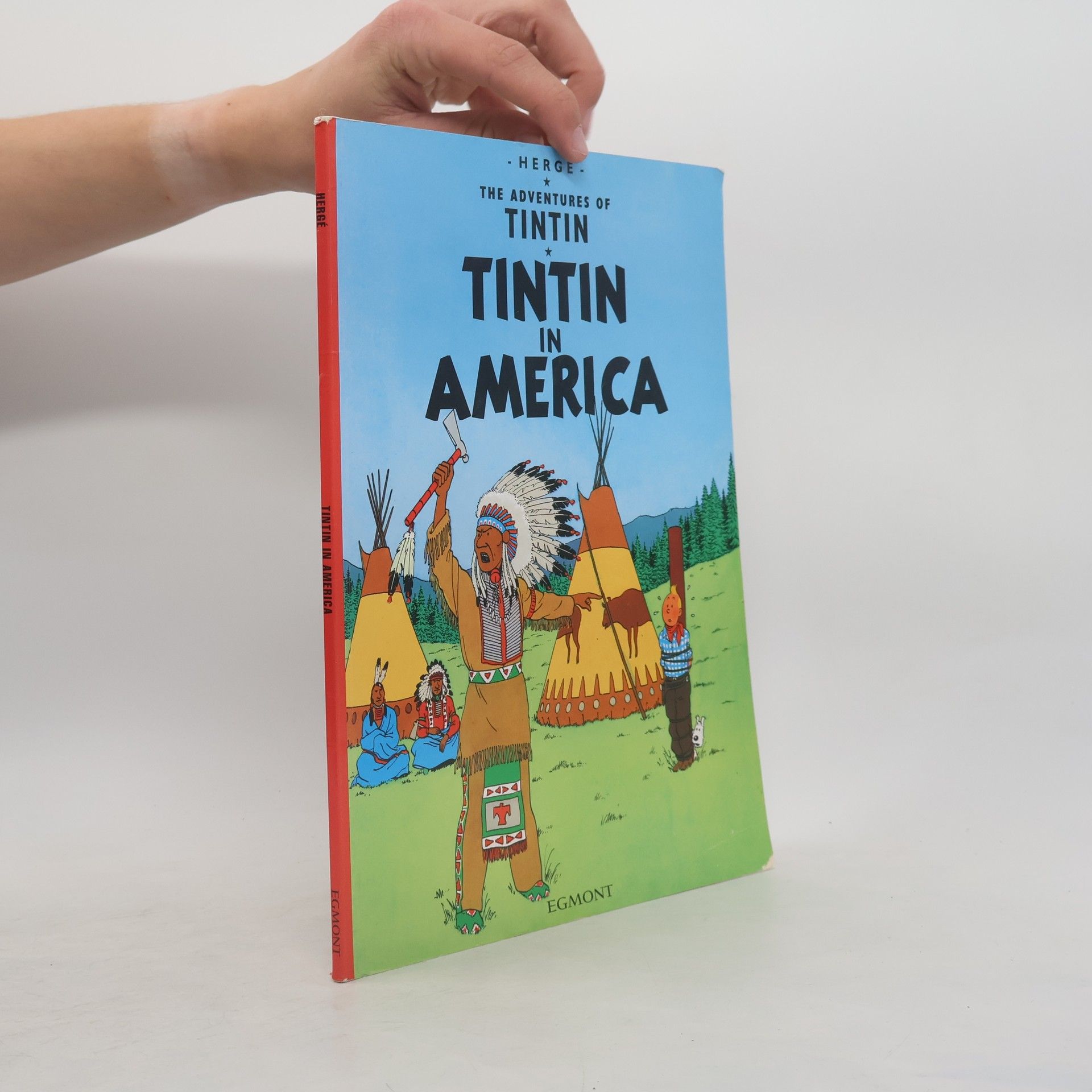 Hergé Tintin in America