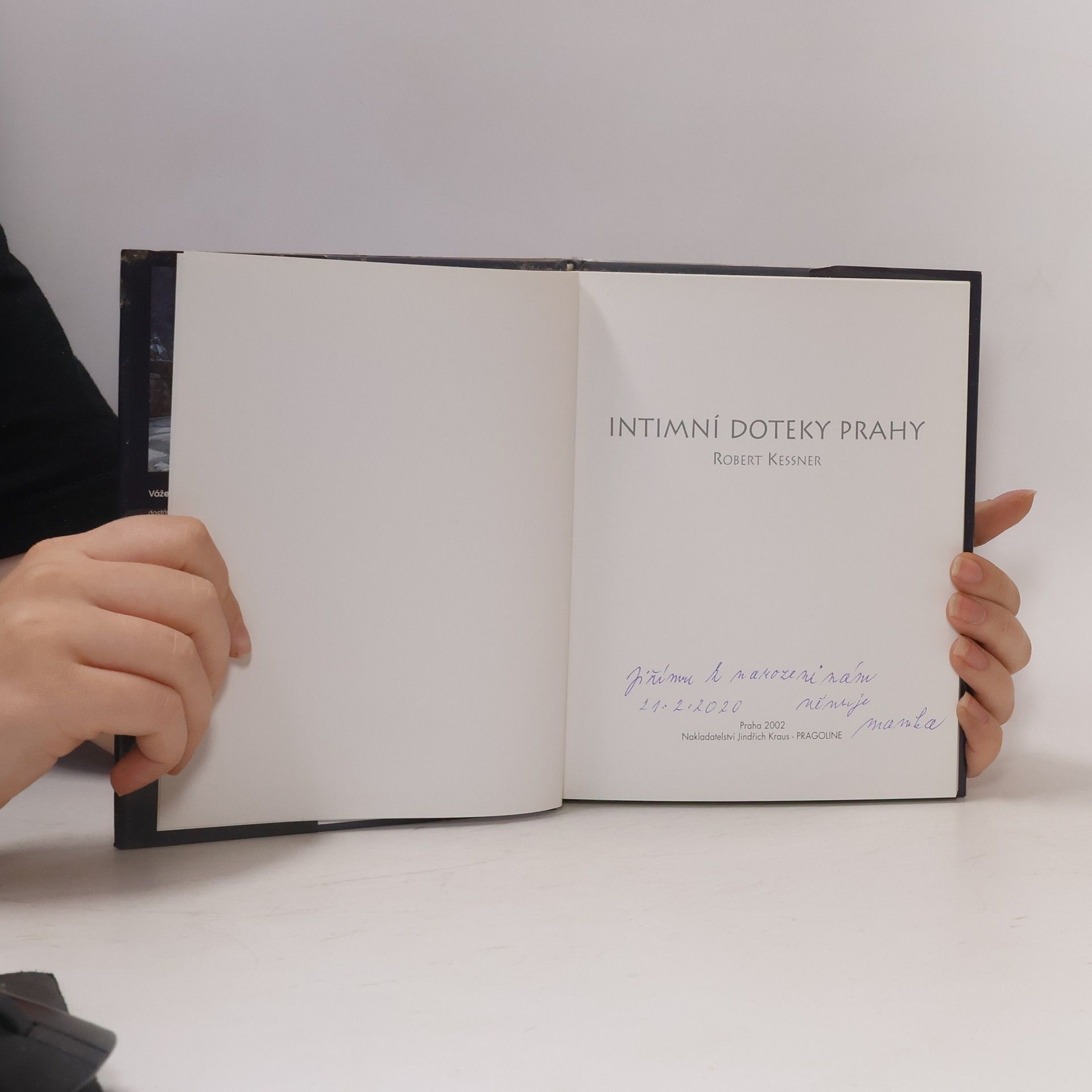 Robert Kessner Intimní doteky Prahy