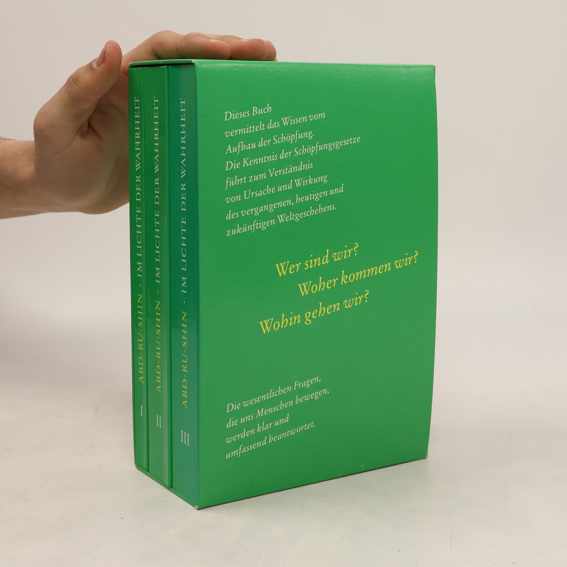 Abd Ru Shin Im Lichte der Wahrheit I.-III.