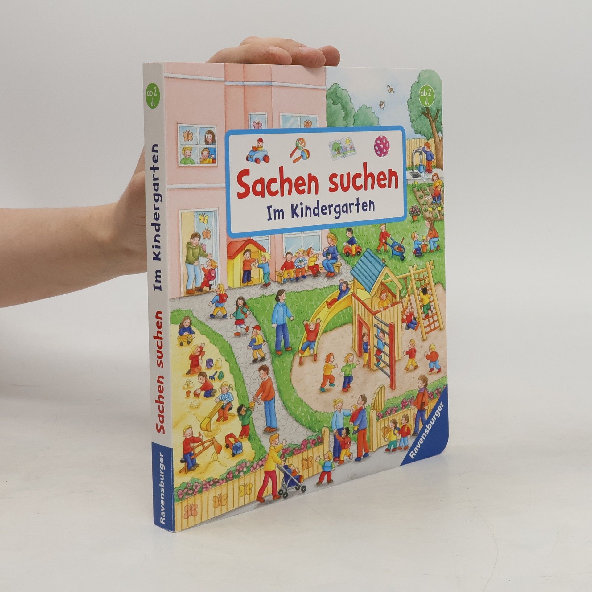 Barbara Jelenkovich Sachen suchen - im Kindergarten