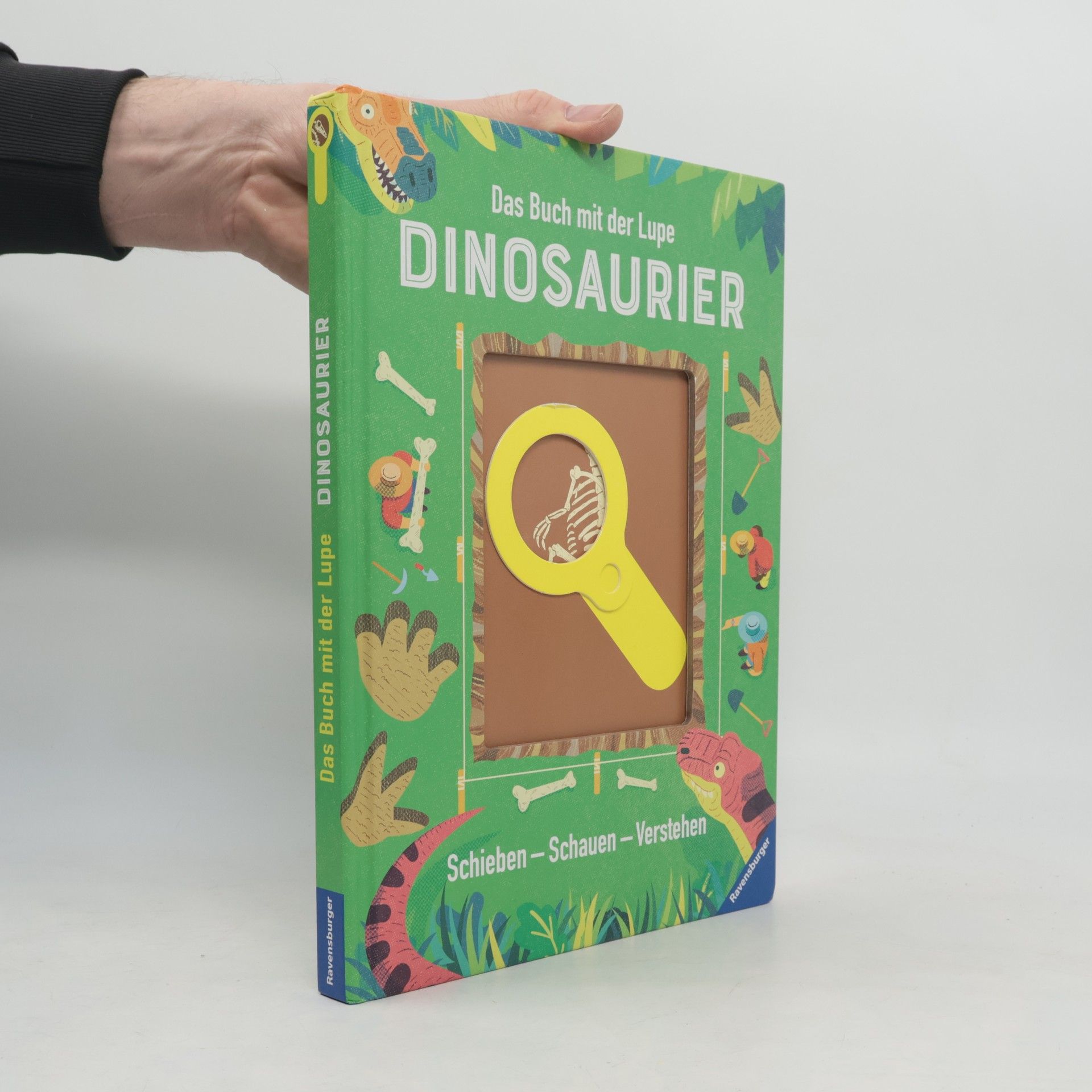 Camilla De la Bédoyère Das Buch mit der Lupe: Dinosaurier